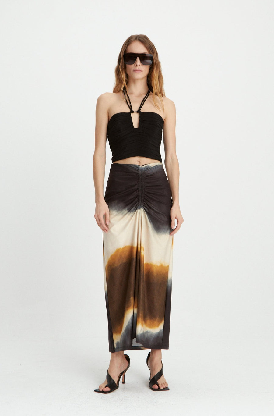 Maria Cher Bernal Anna Midi Skirt
