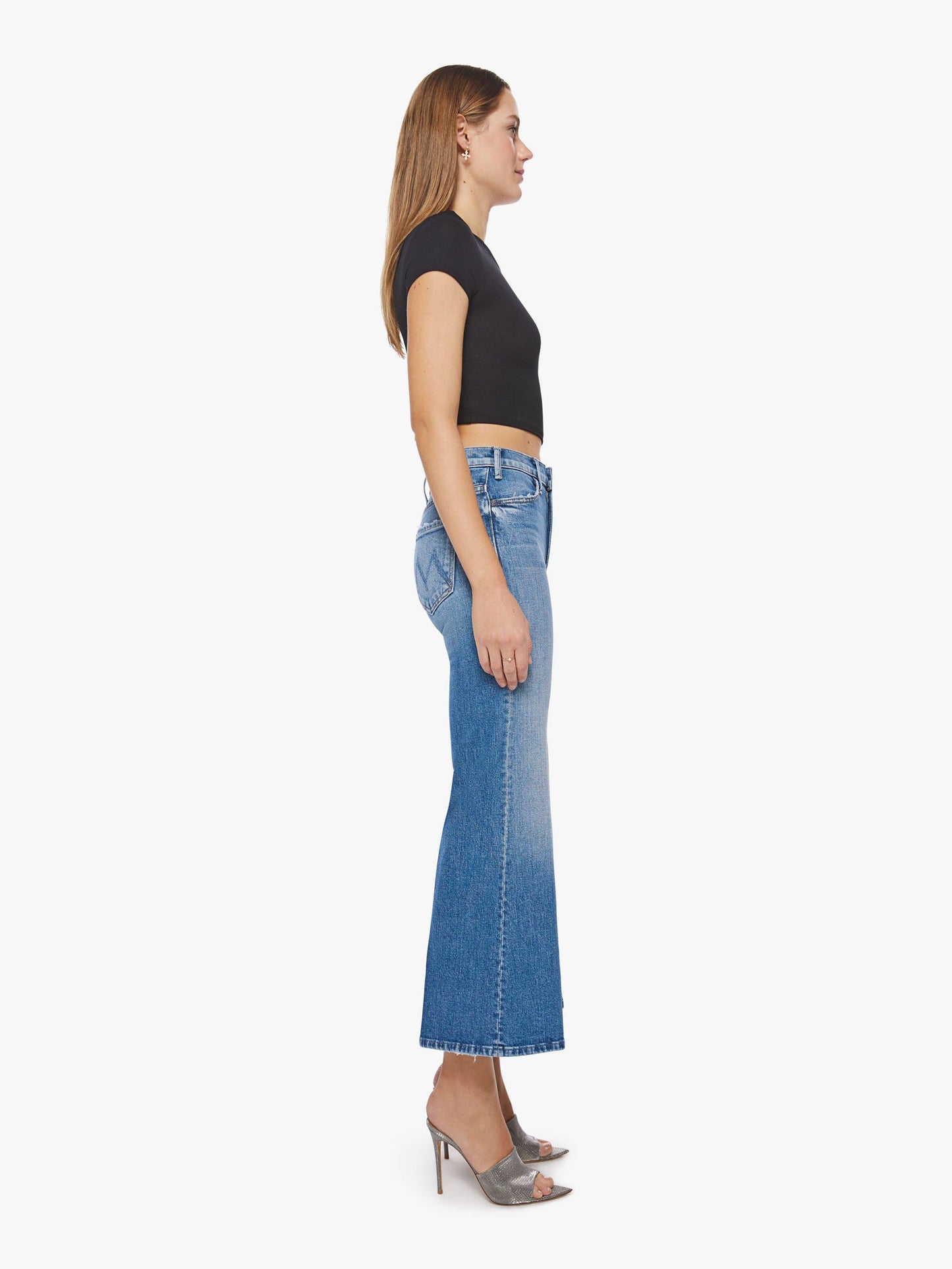 MOTHER The Hustler Roller Ankle Jeans