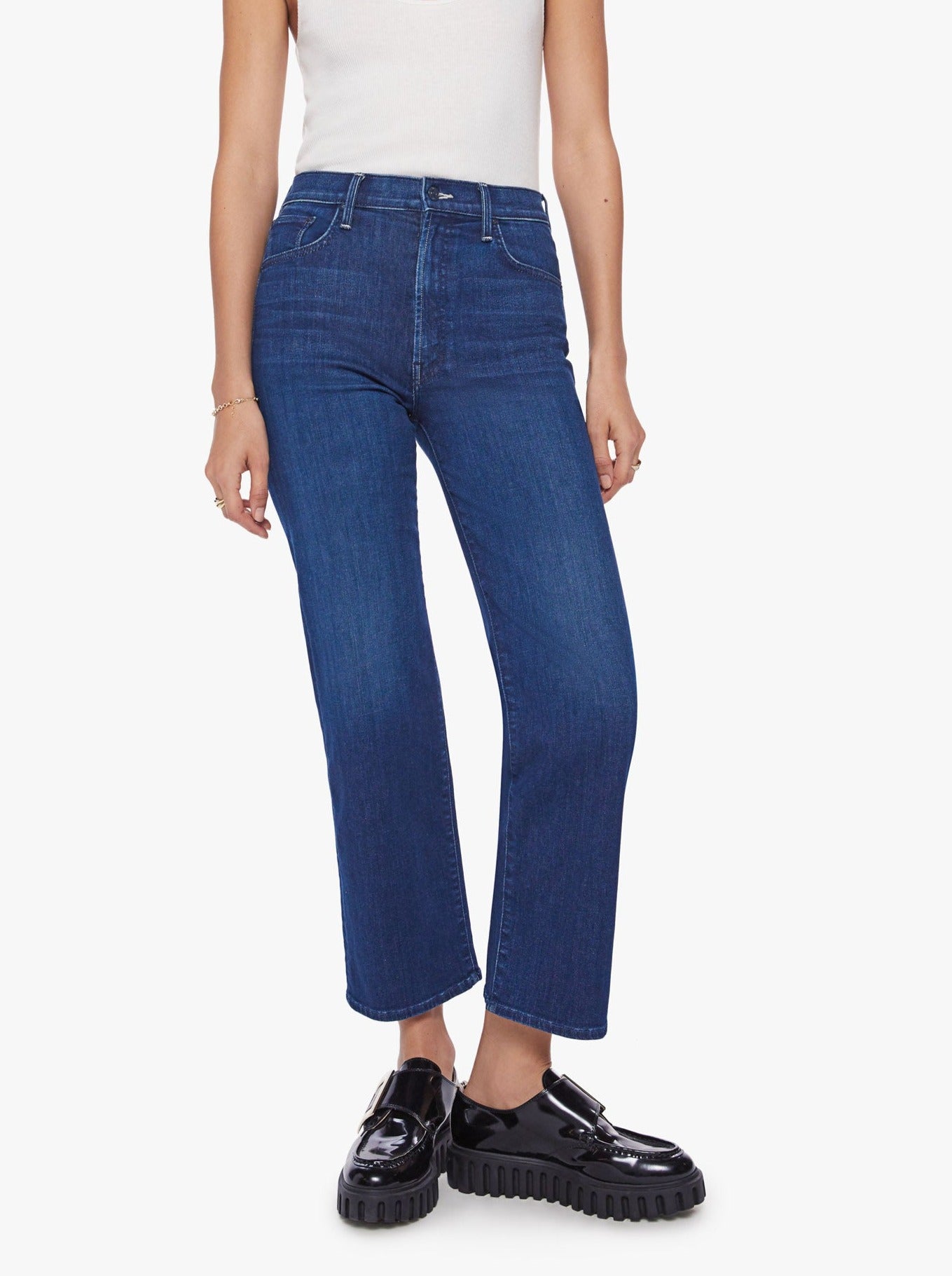 MOTHER Rambler Zip Ankle