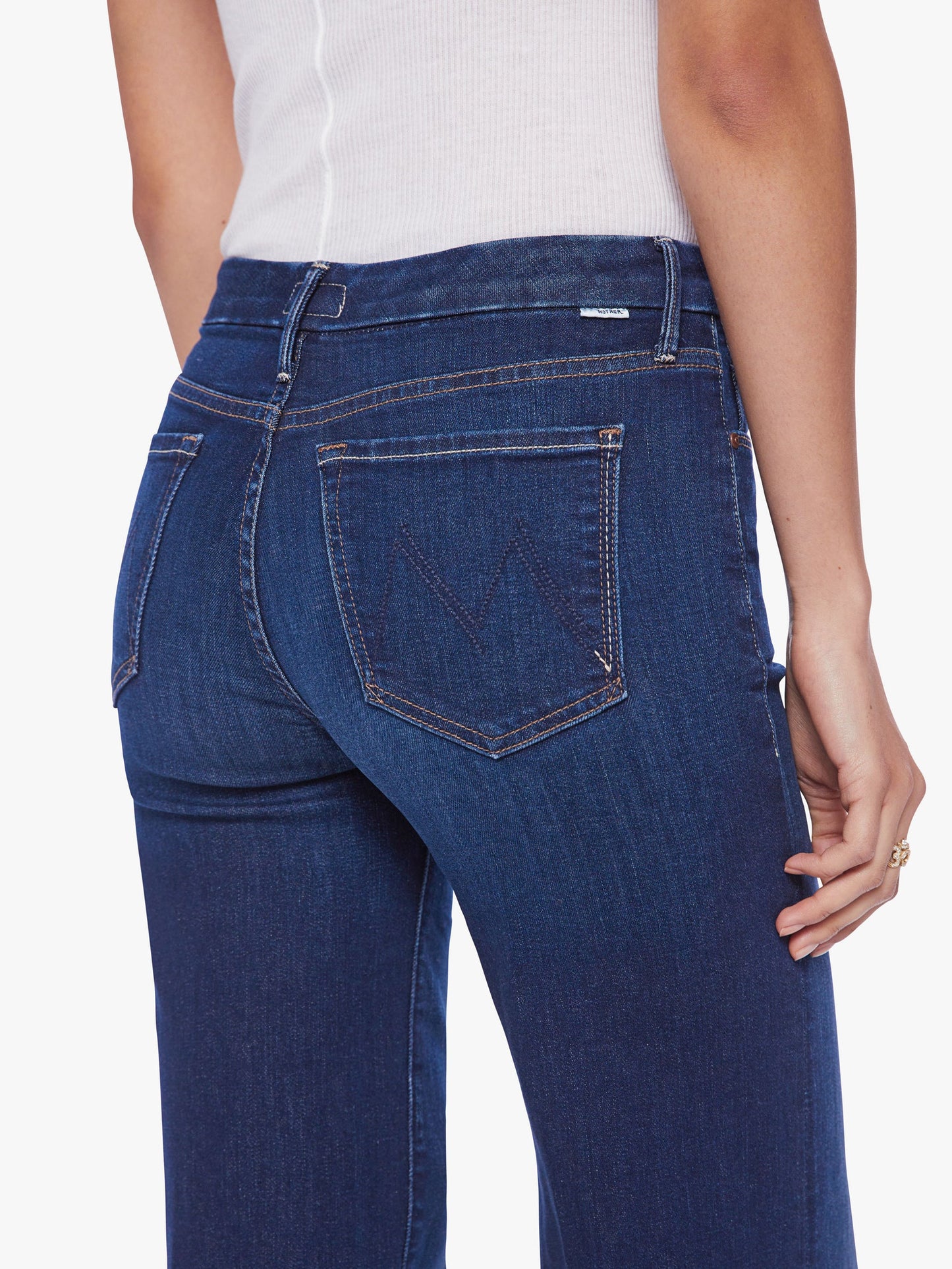 MOTHER The Roller Sneak Jeans