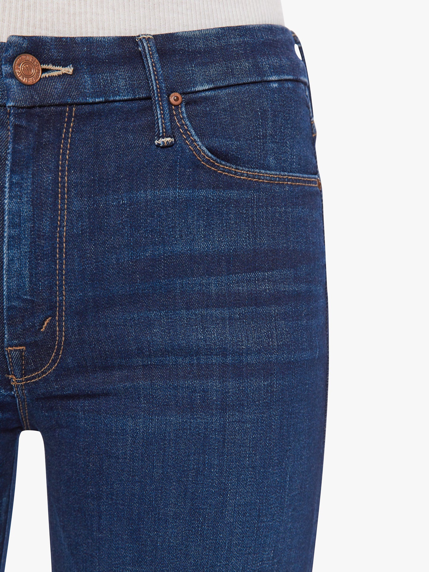MOTHER The Roller Sneak Jeans