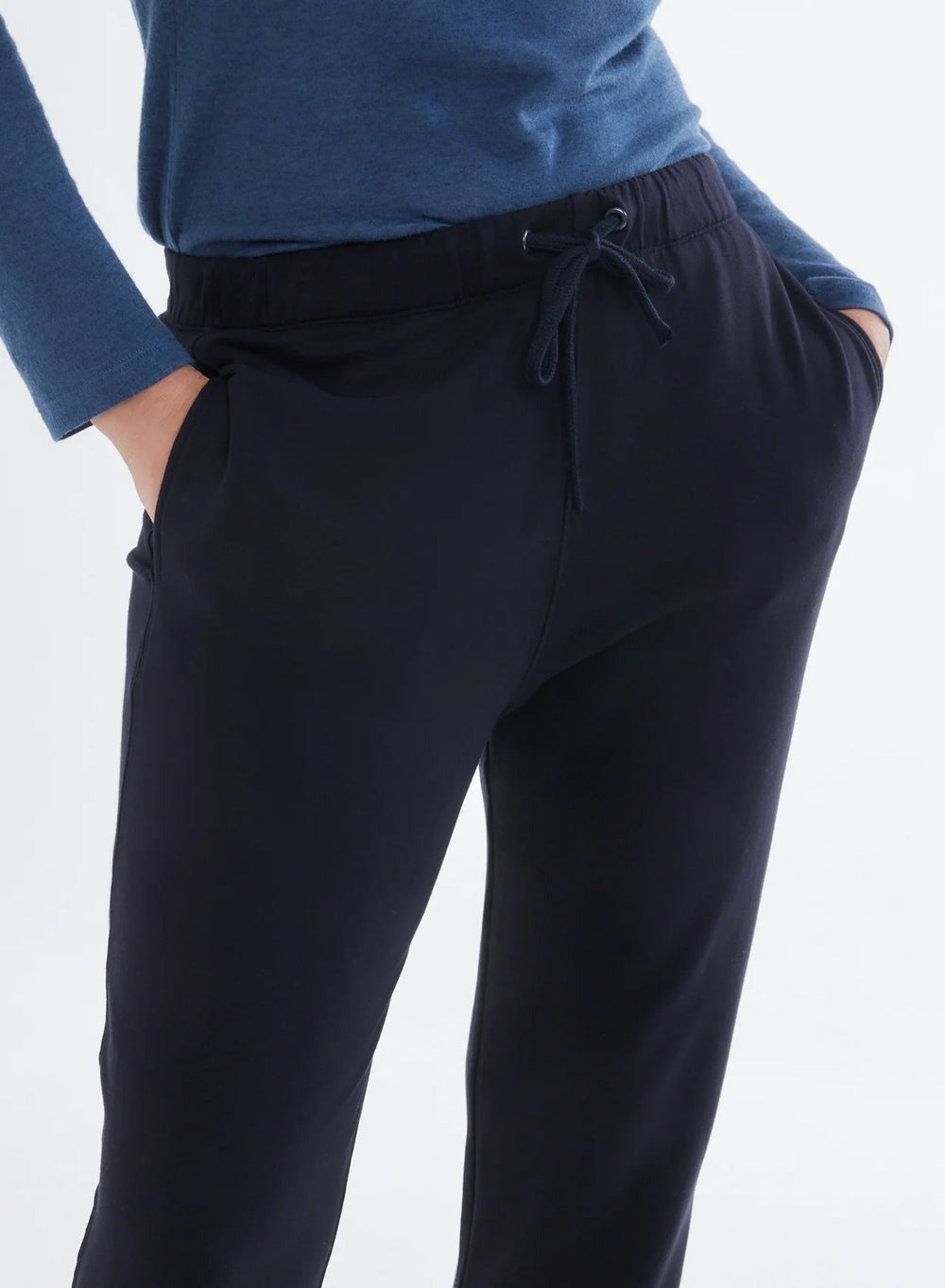 Majestic Filatures French Terry Drawstring Pant with Cuff