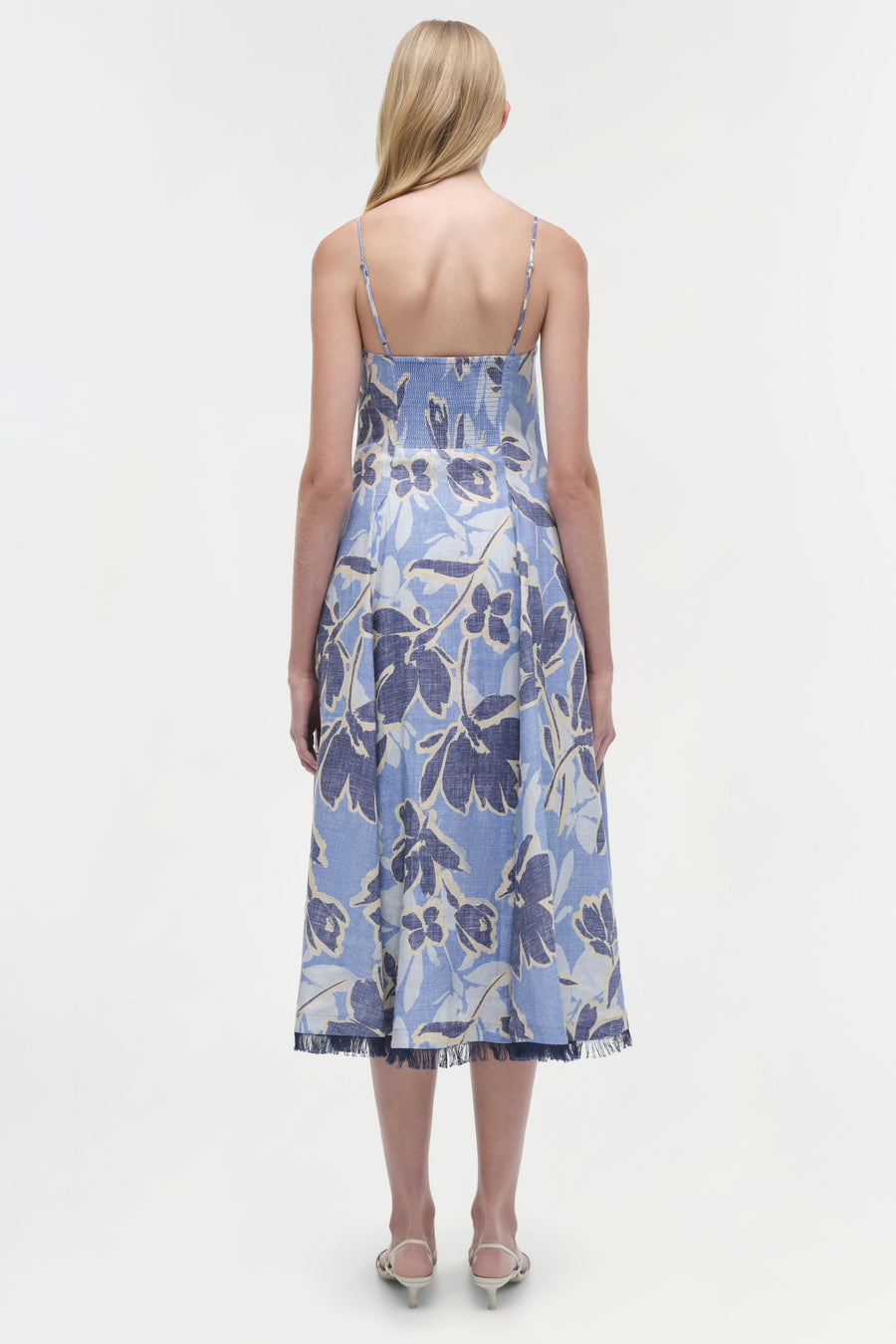 Simkhai Analise S/L Bustier Midi Dress