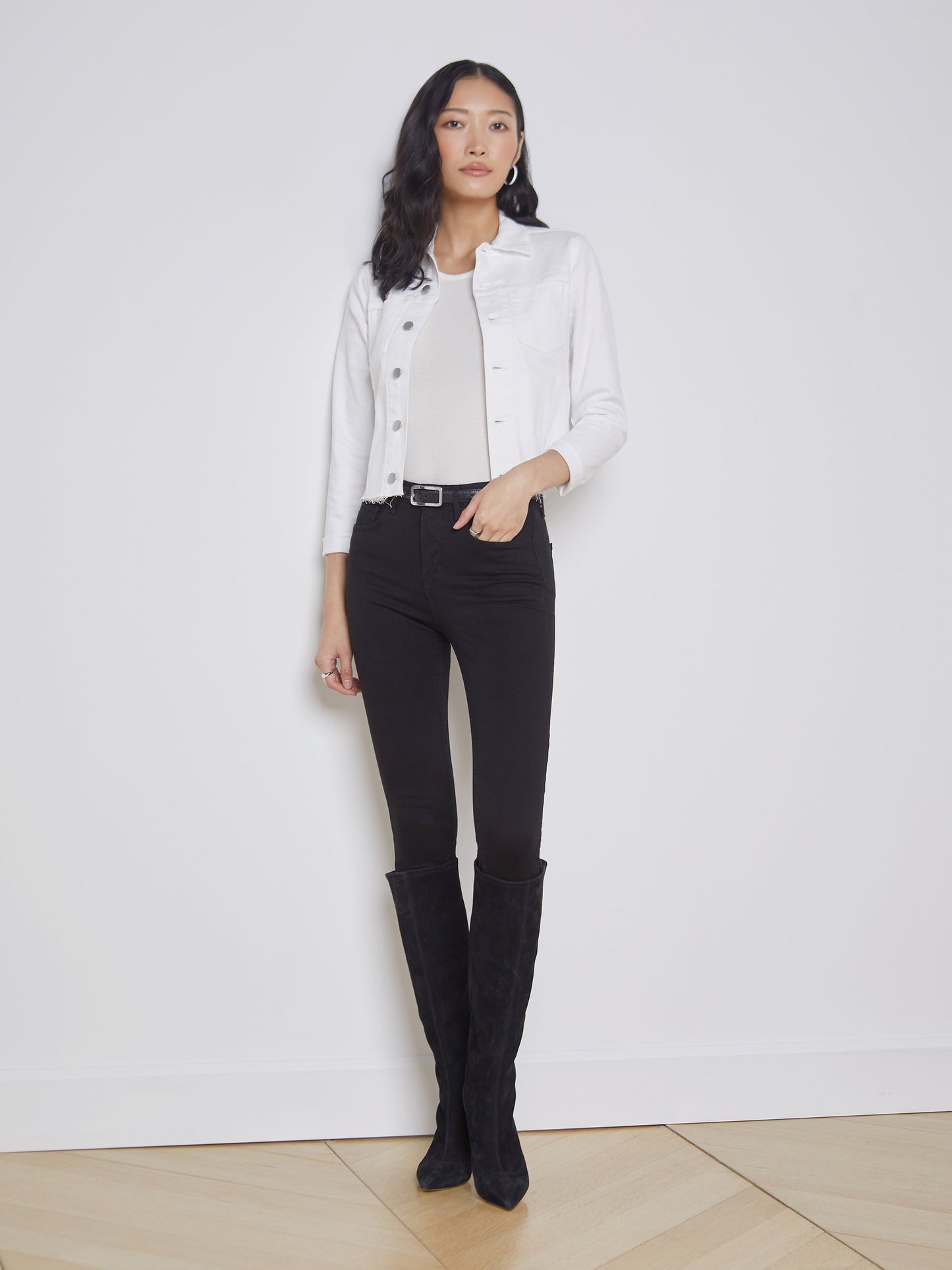 Lagence Janelle Slim Raw Jacket