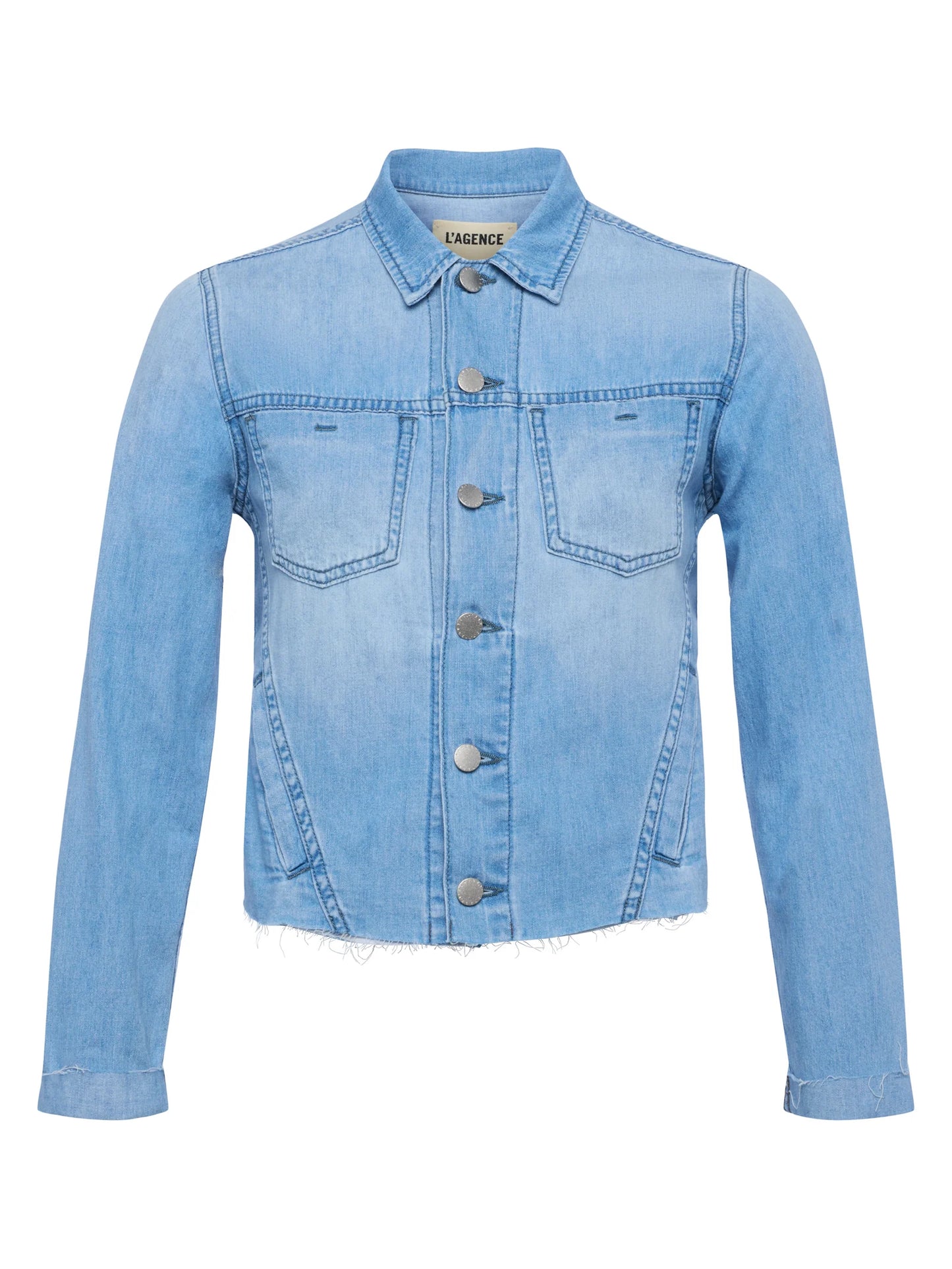 L'agence Janelle Slim Fit Denim Jacket