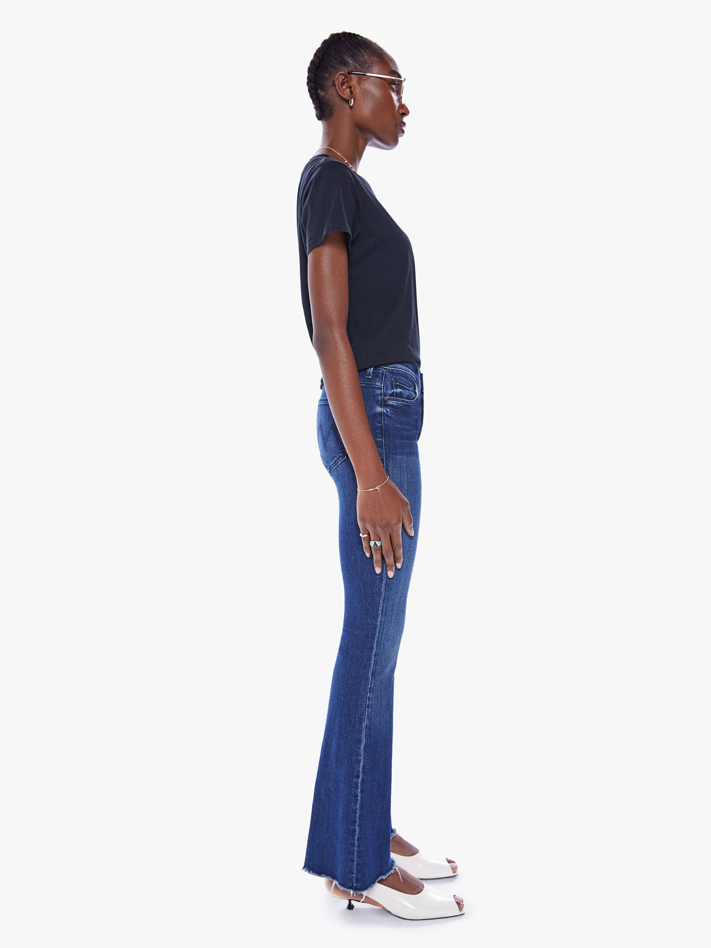 MOTHER Weekender Fray Jeans