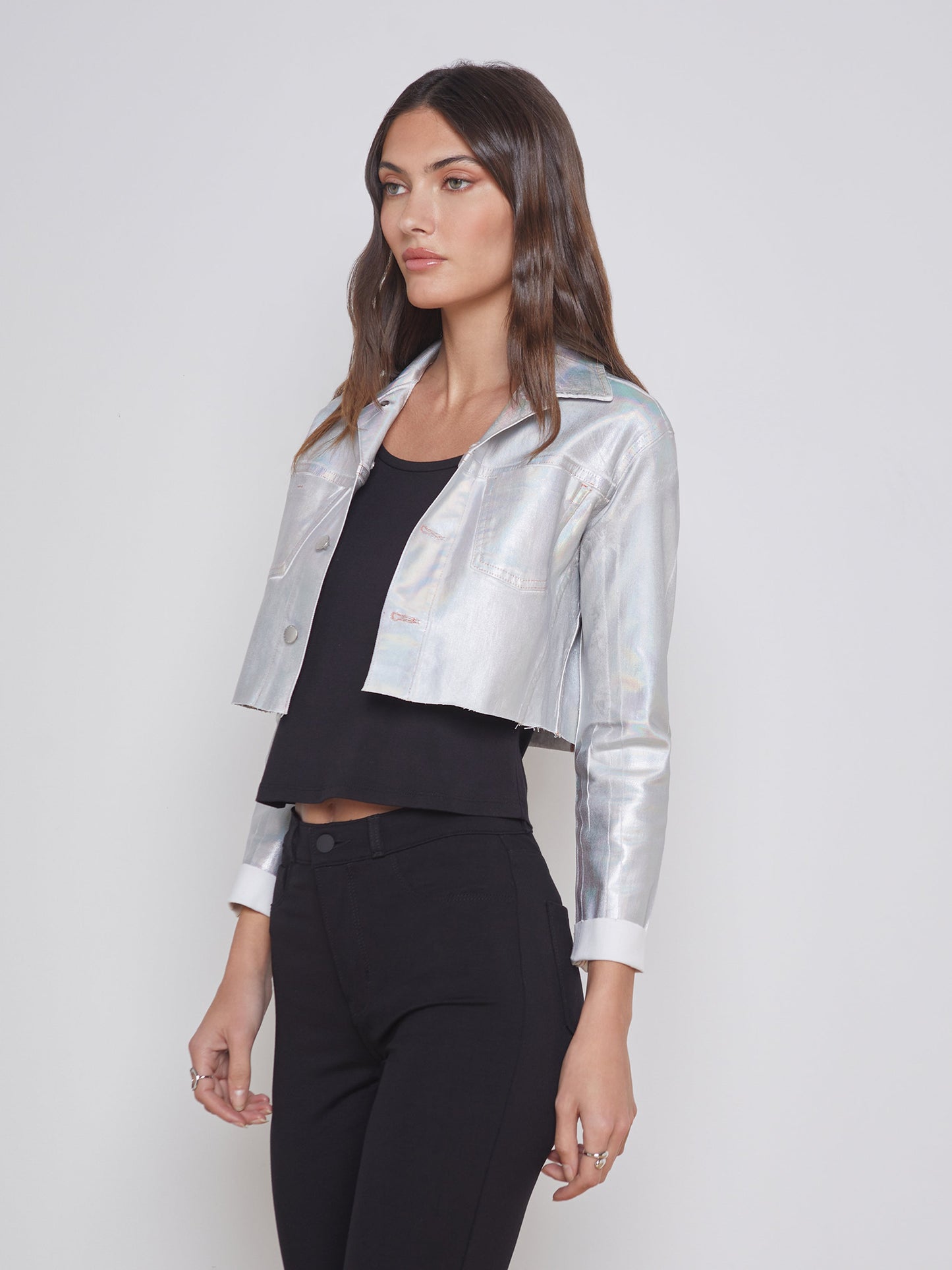 L'agence Wesley Crop Jacket