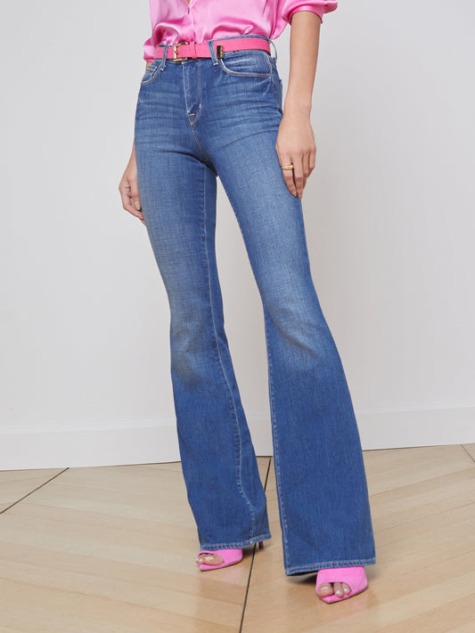 Lagence Bell Highrise Flare Jean
