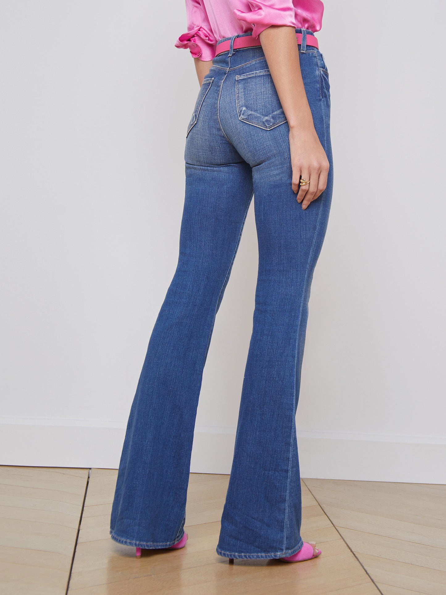 Lagence Bell Highrise Flare Jean