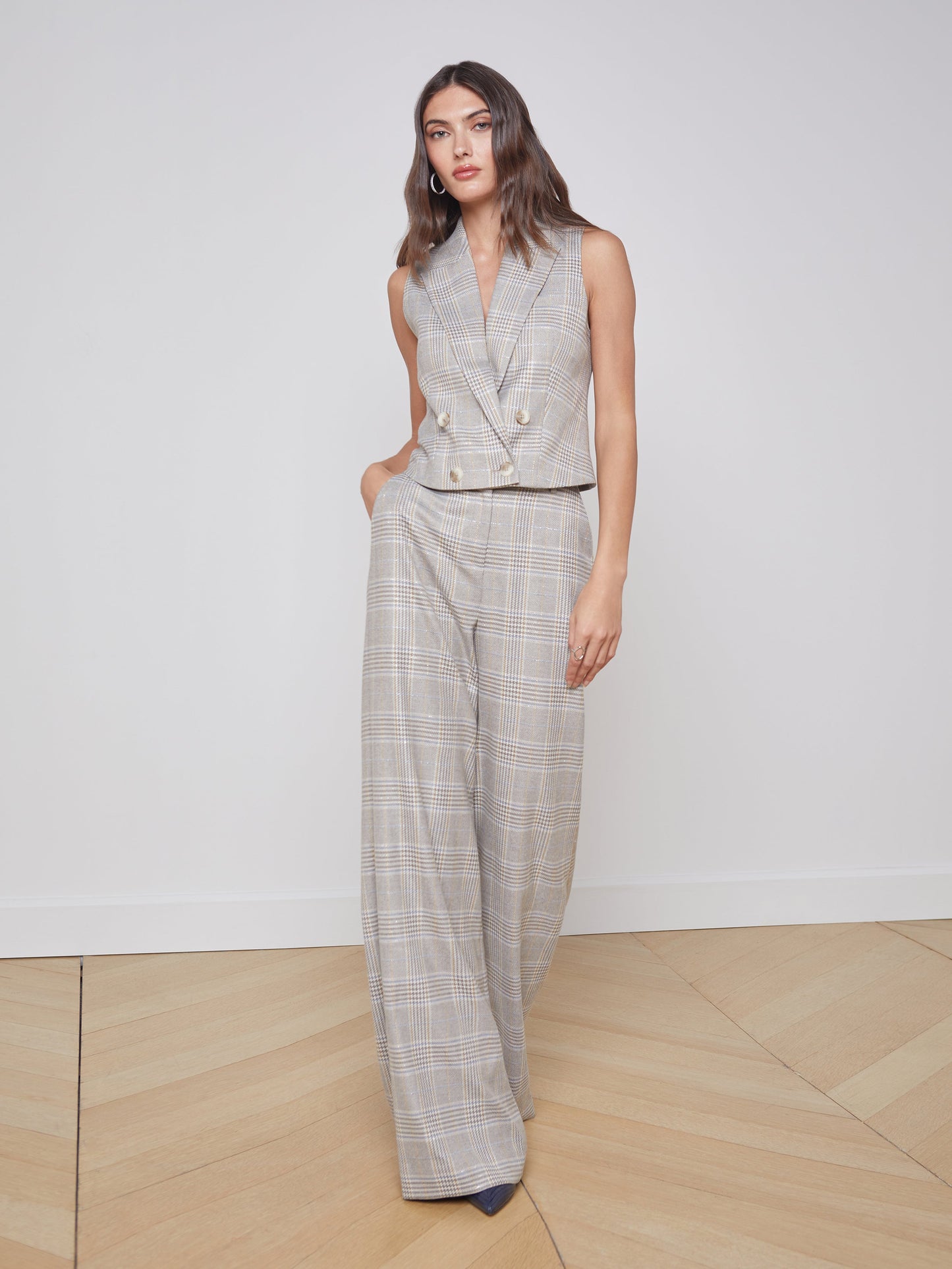 L'agence Pilar Wide Leg Pant