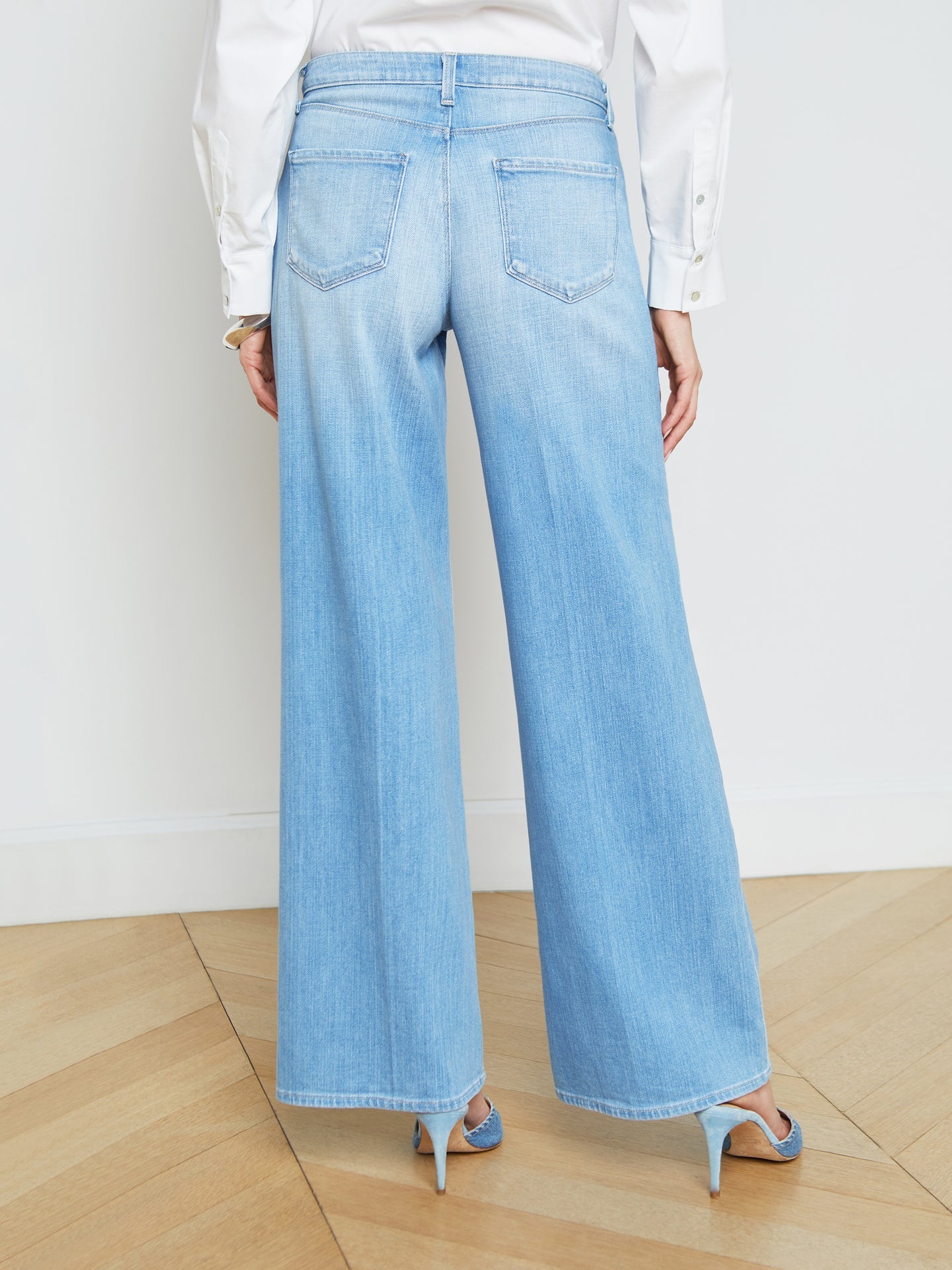 Lagence Alicent Sneaker Wide Leg Jean