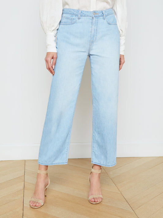 Lagence June Crop Stovepipe Jeans