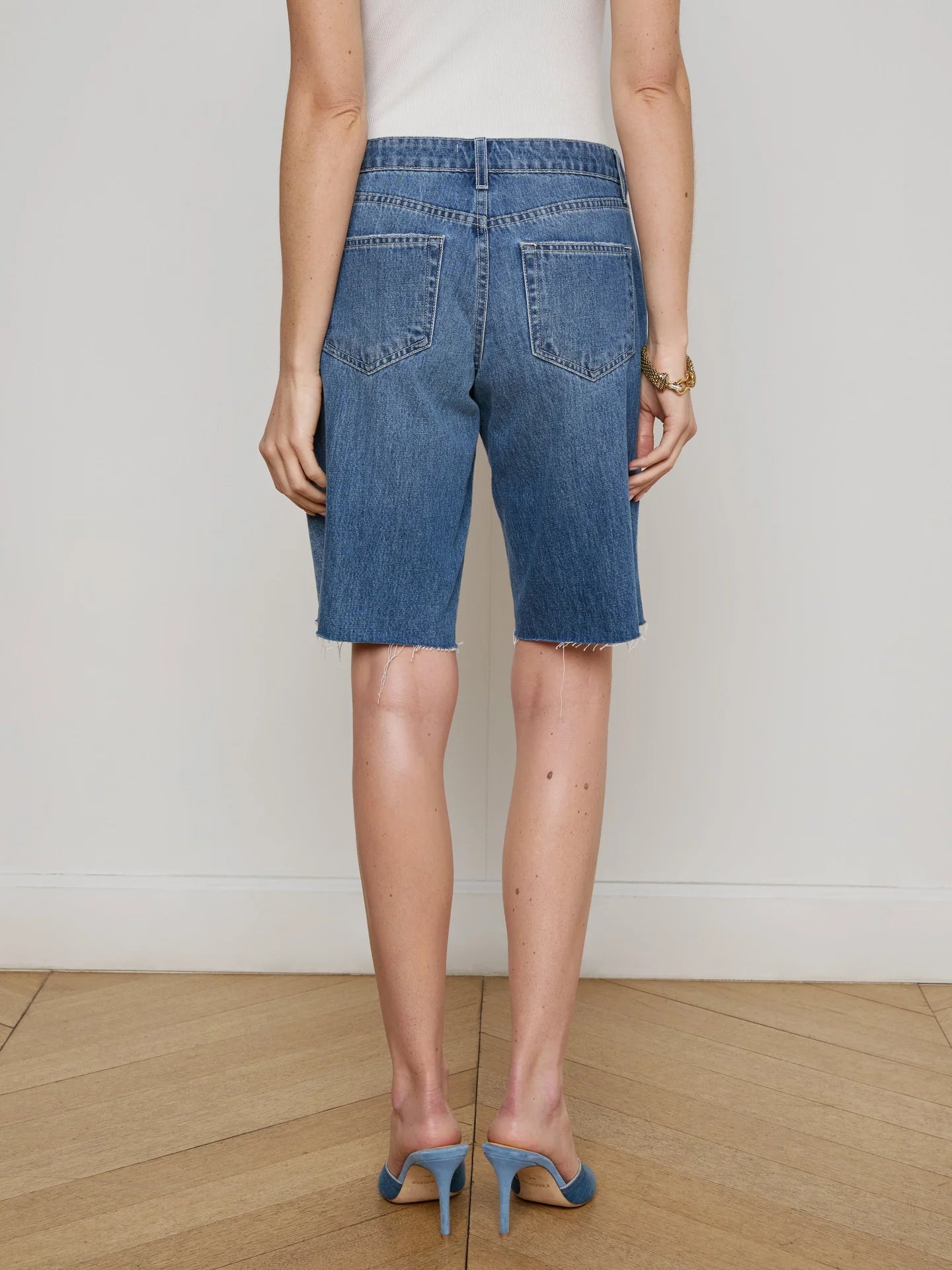 L'agence Elise L/R Bermuda Shorts