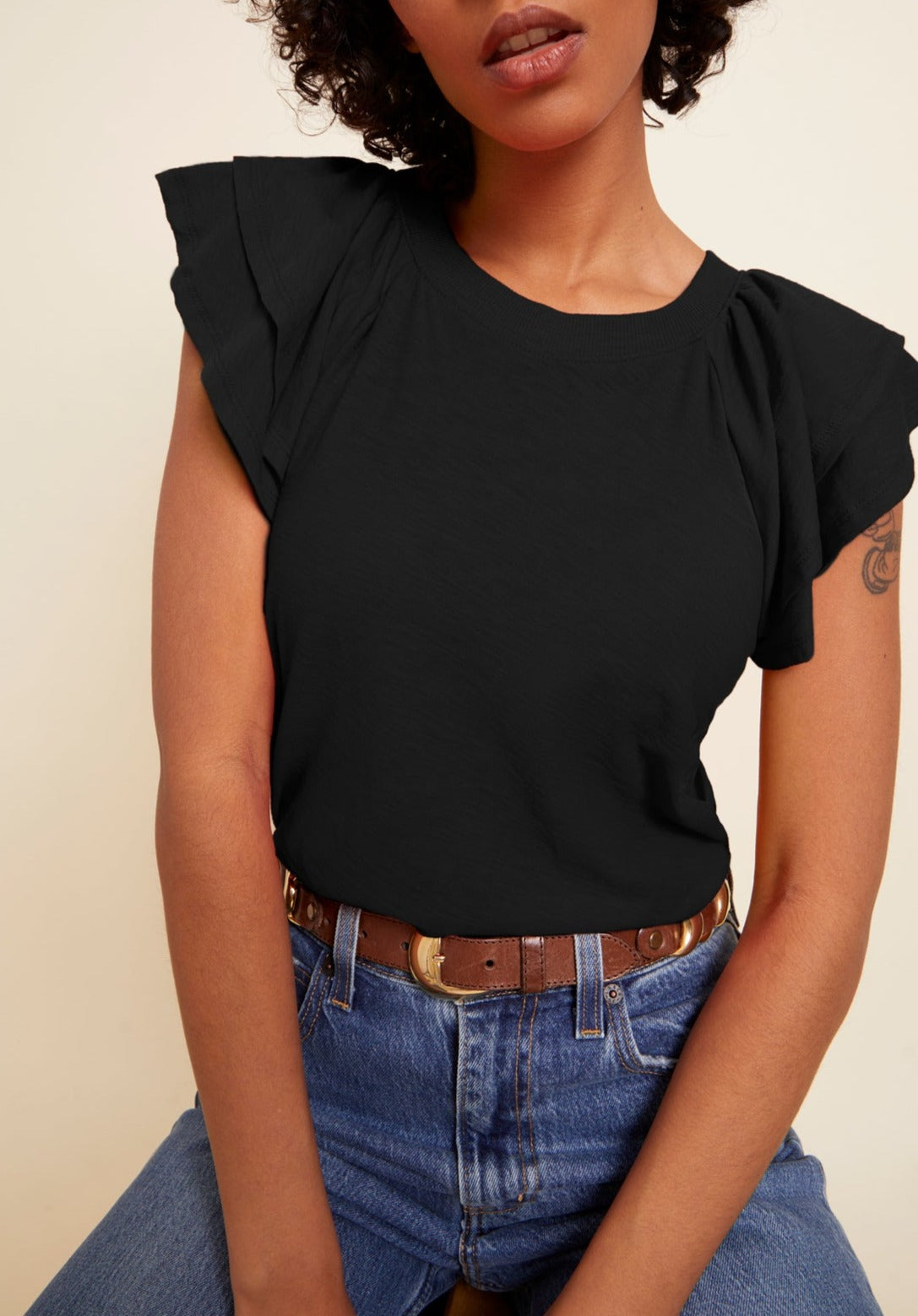 Nation Florry Ruffled Tank