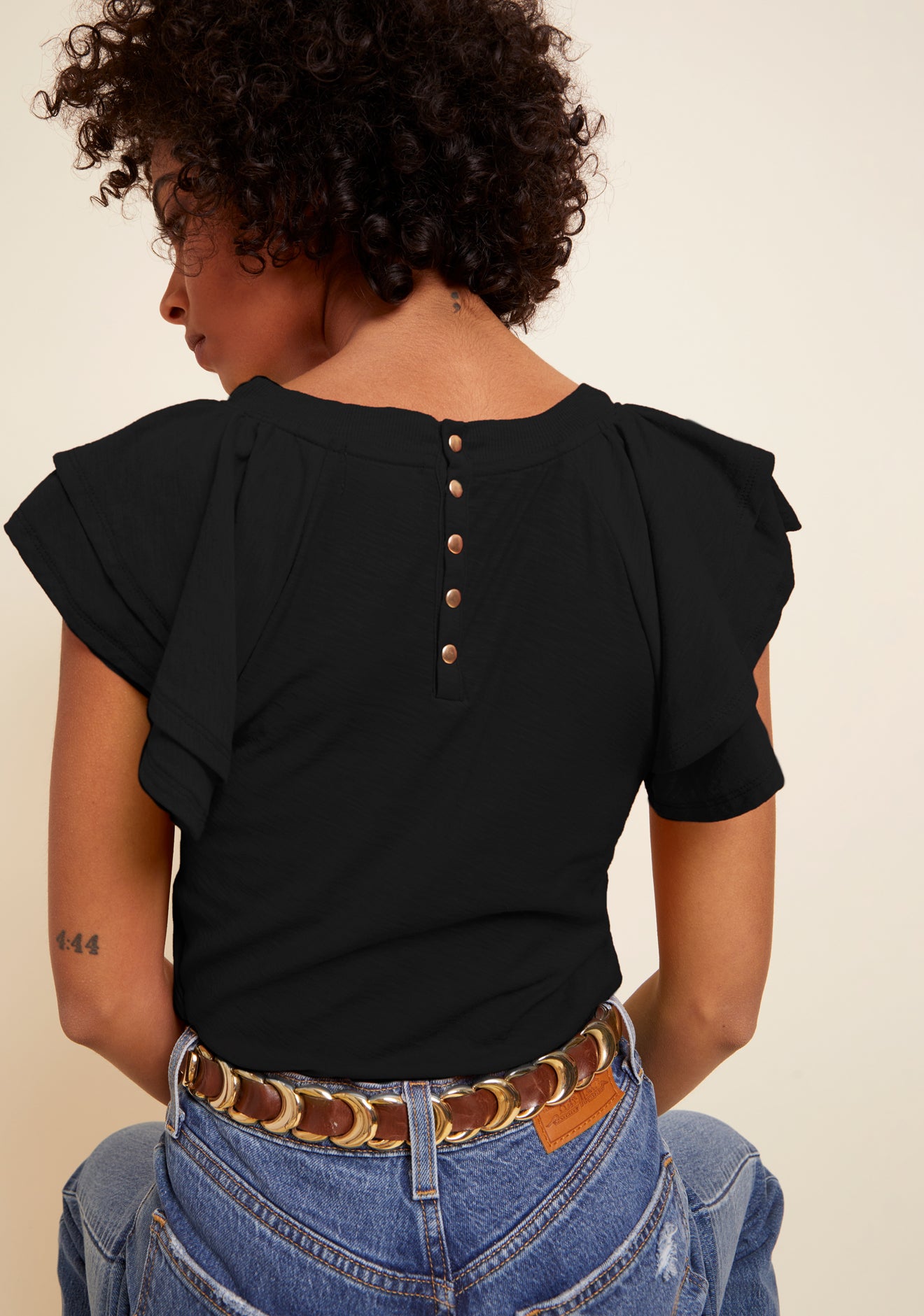 Nation Florry Ruffled Tank