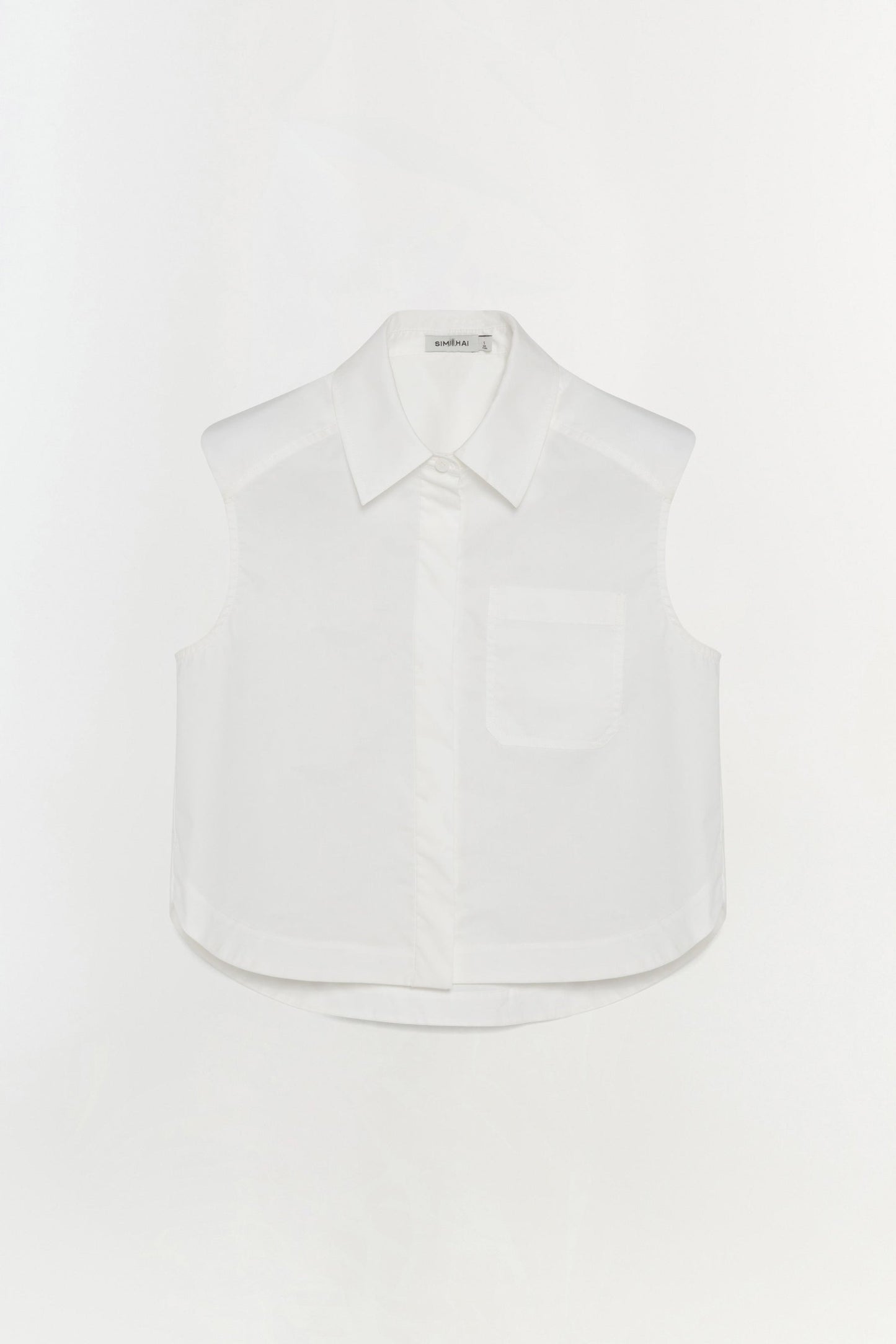Simkhai Winslow S/L Cropped Shirt