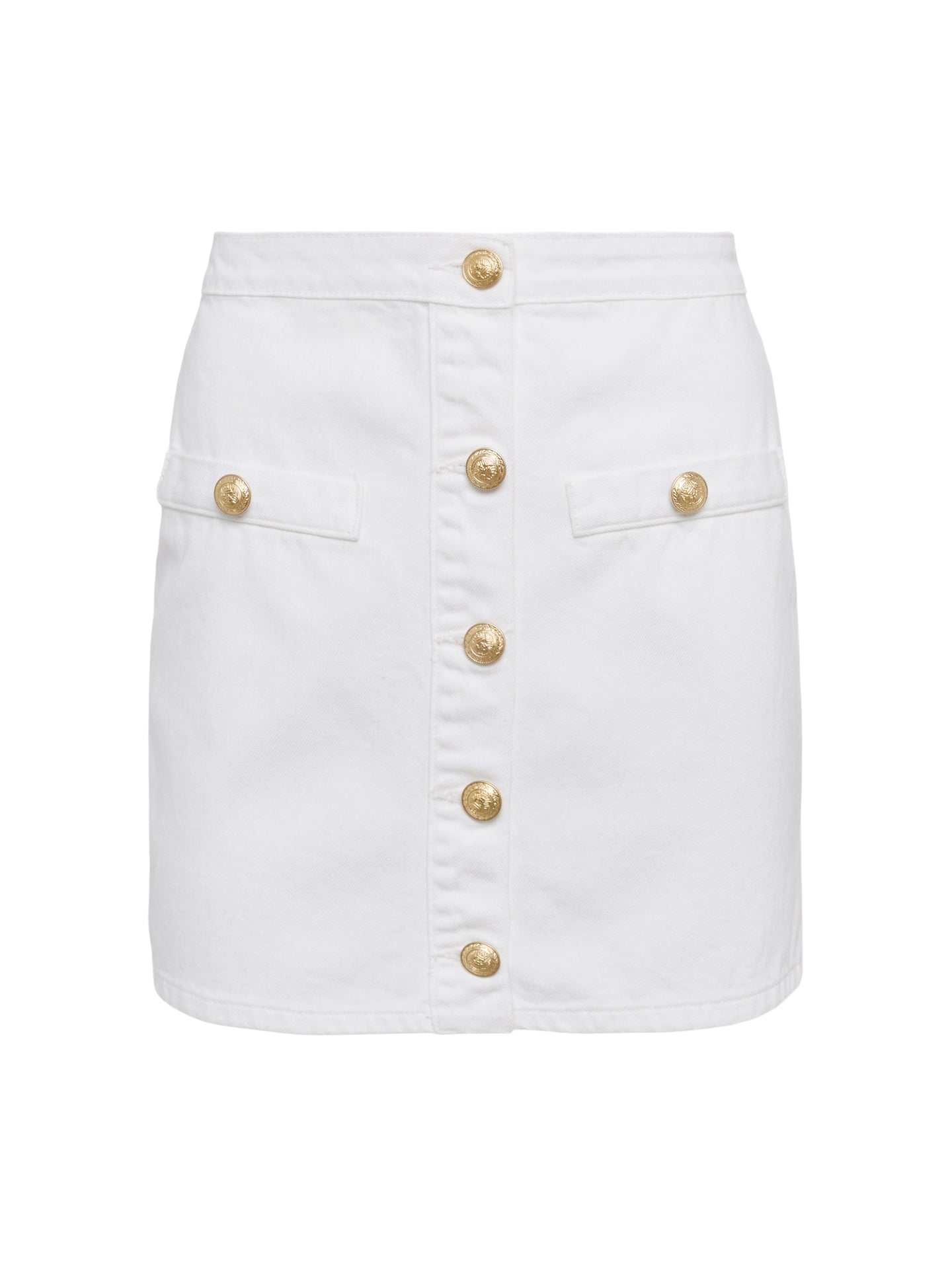 Lagence Kris Front Button Mini Skirt