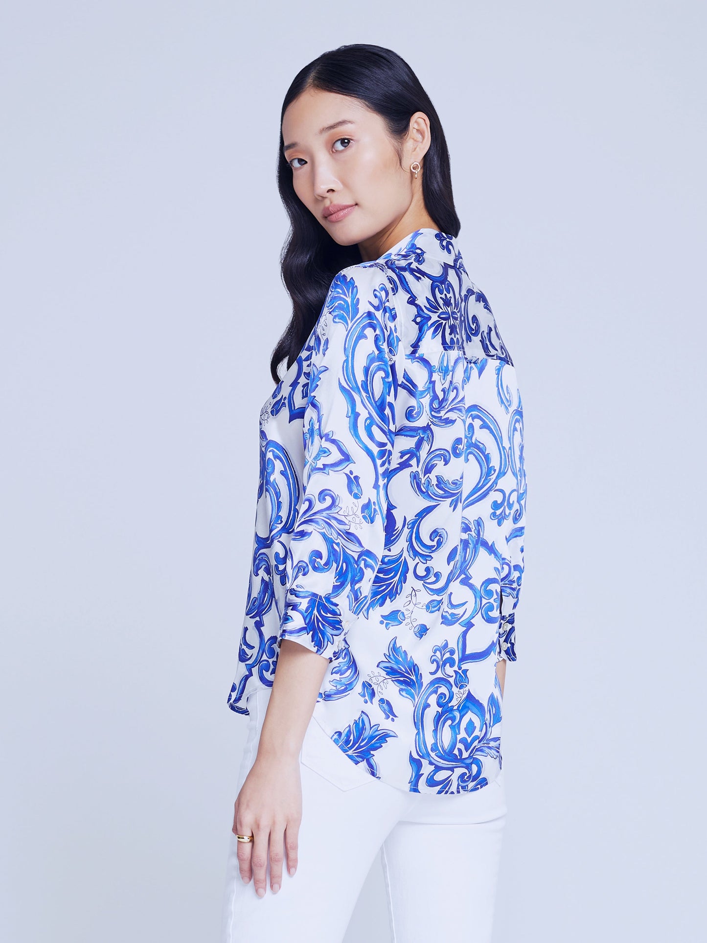 Lagence 3/4 Sleeve Dani Blouse