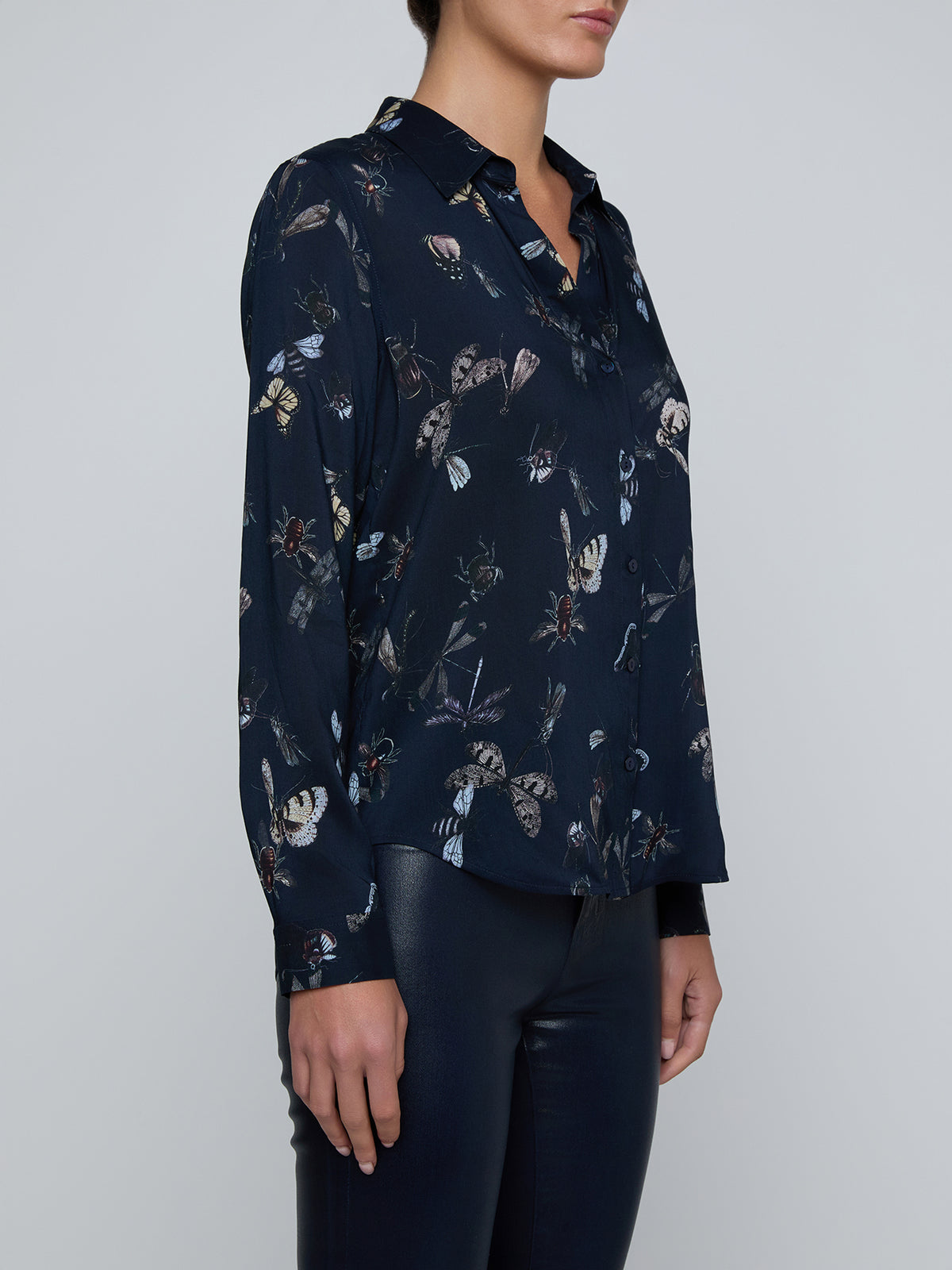L'Agence Ts Holly L/S Blouse