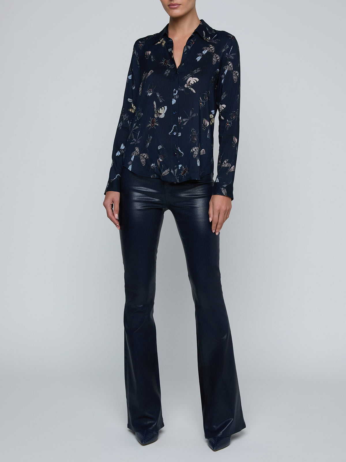 L'Agence Ts Holly L/S Blouse