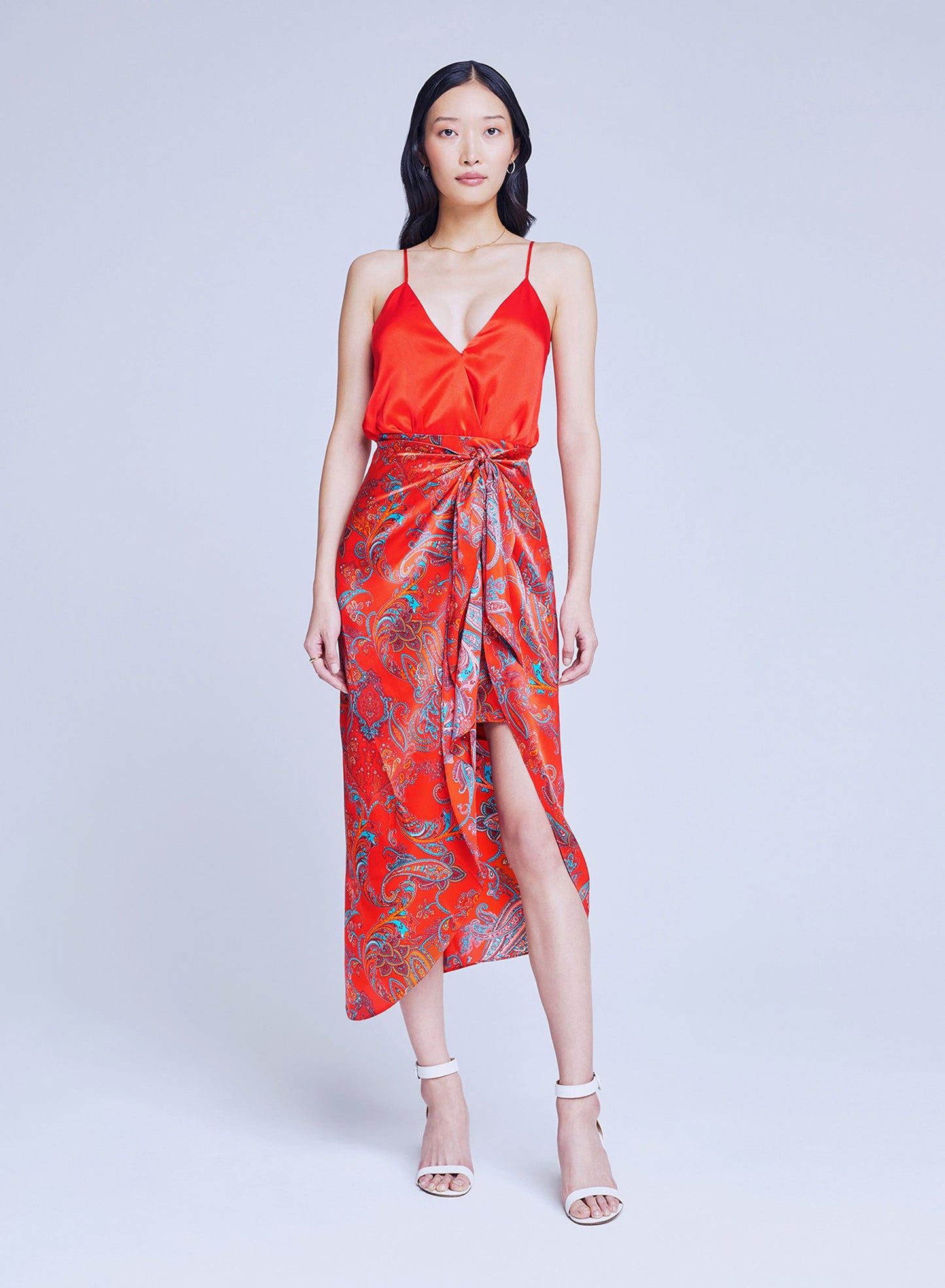 Lagence Jaxon Draped Bodysuit