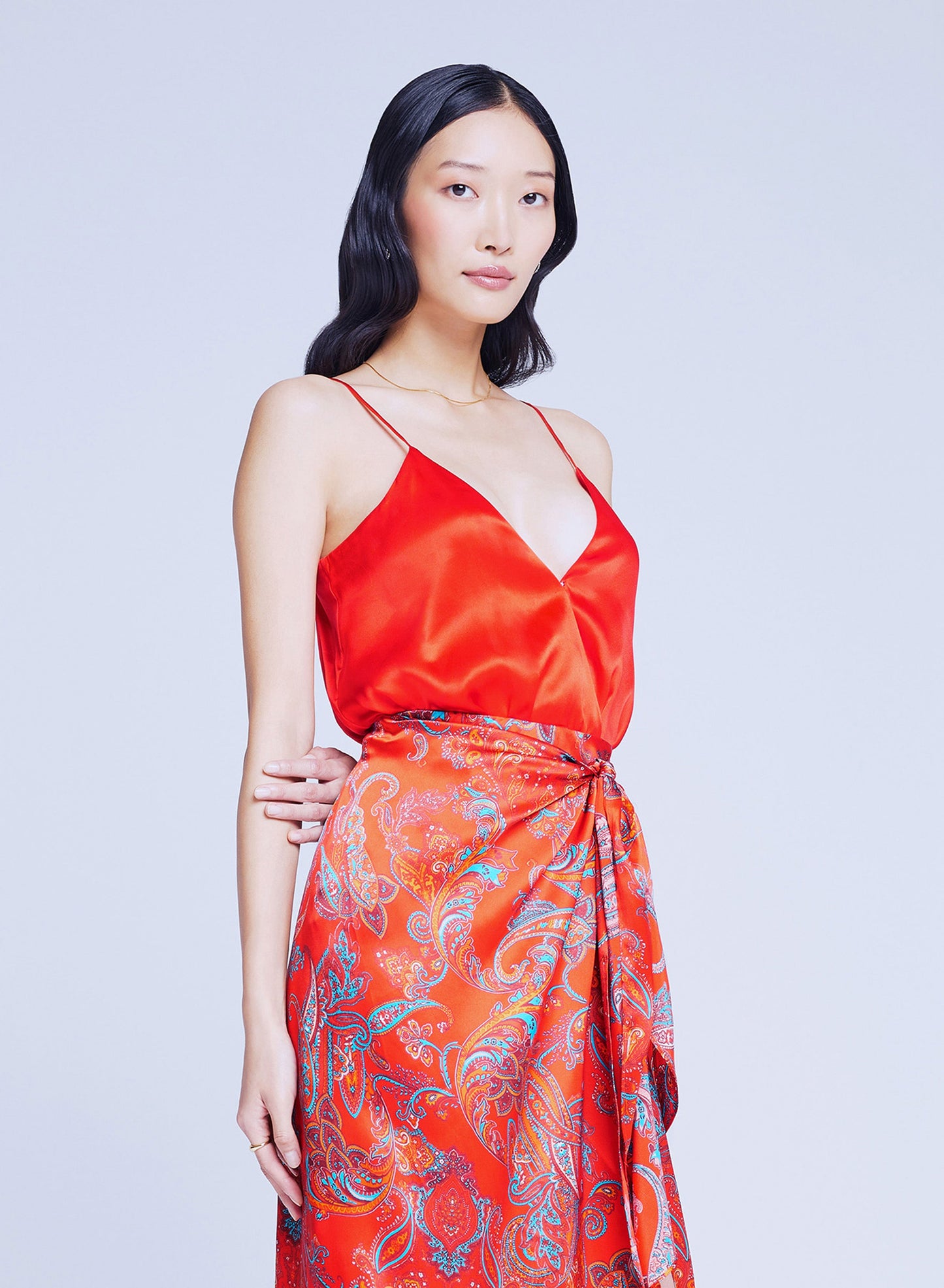 Lagence Jaxon Draped Bodysuit