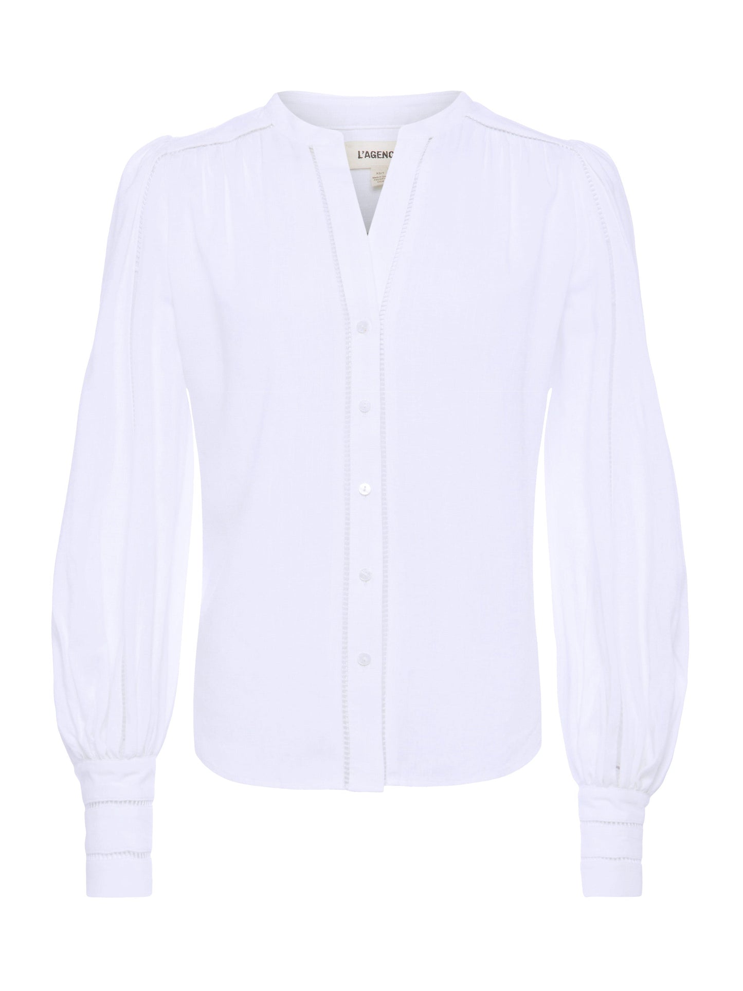 Lagence Kiera Trim Blouse
