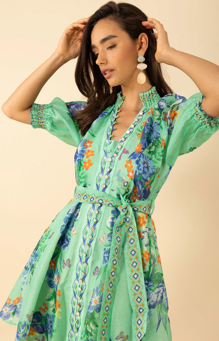 Hale Bob Belted Dress Gallery Couture Hale Bob Belted Dress Gallery Couture