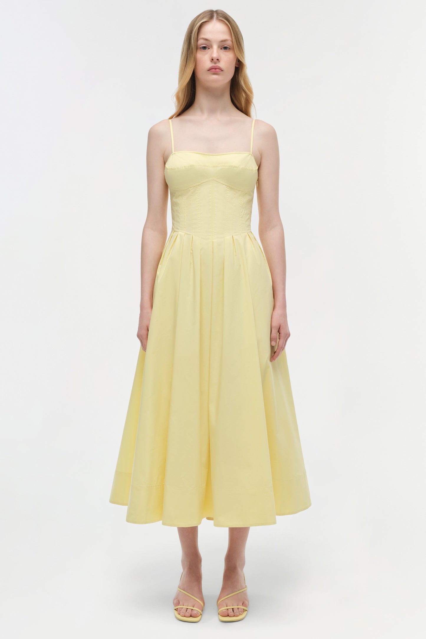 Simkhai Kittiya S/L Midi Dress
