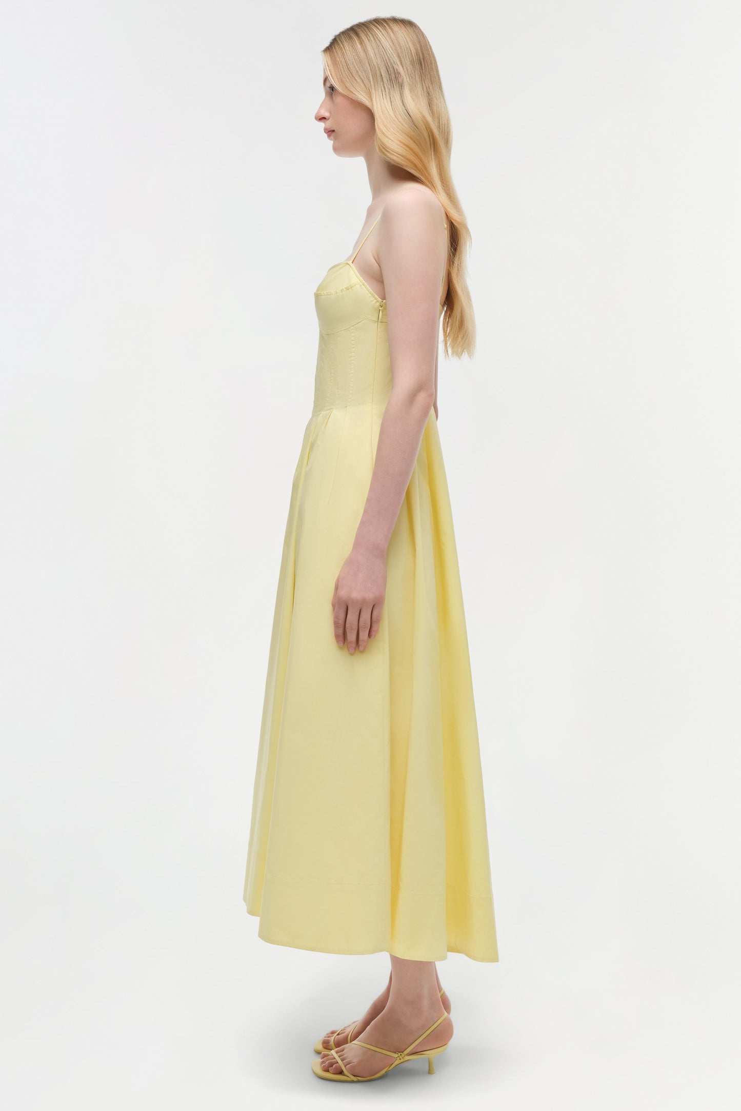 Simkhai Kittiya S/L Midi Dress
