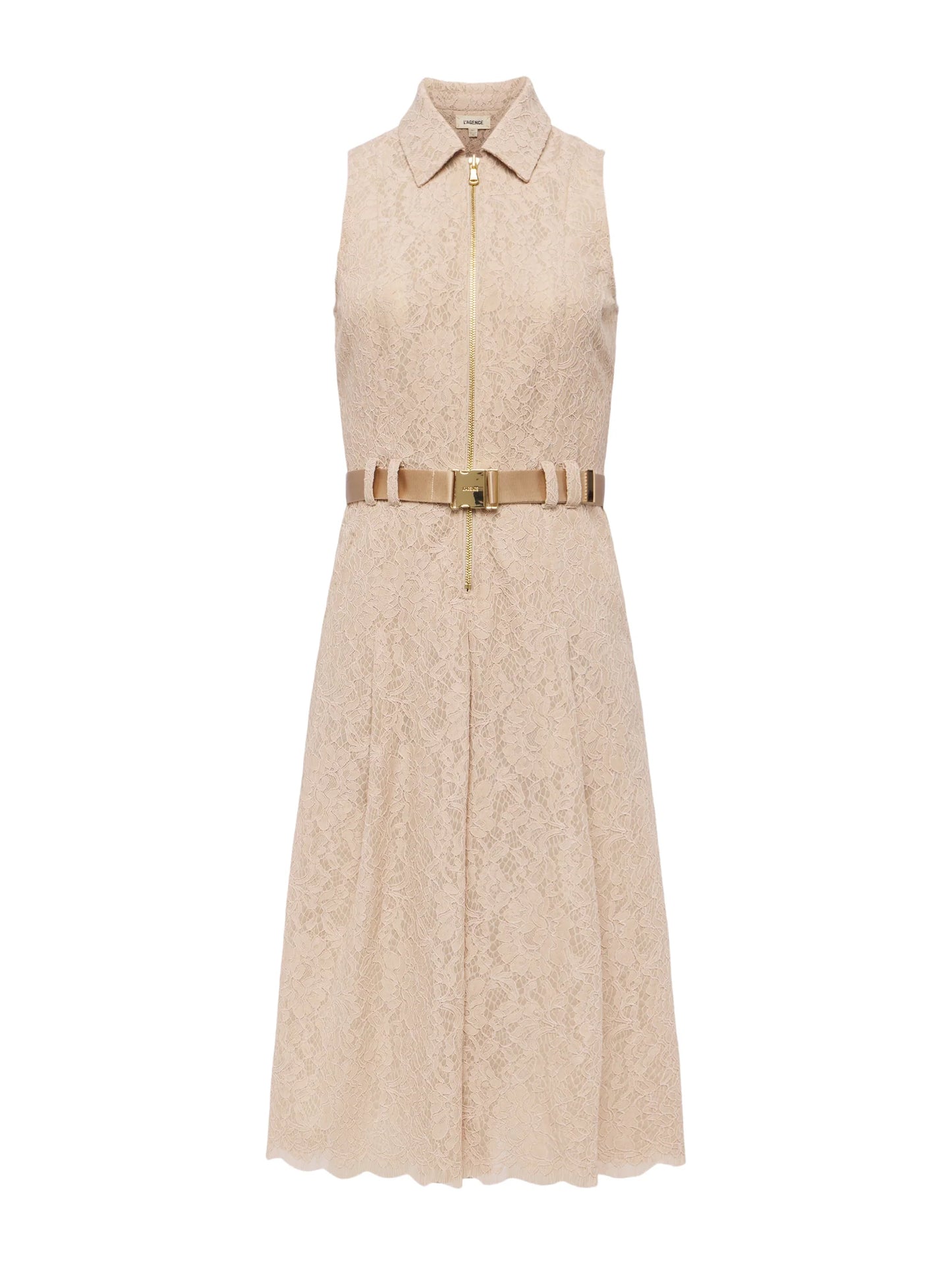 L'agence Kylo Belted Shirt Dress