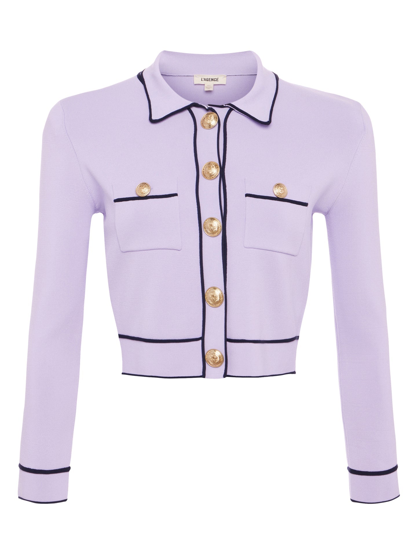 Lagence Neo Trim Crop Cardi