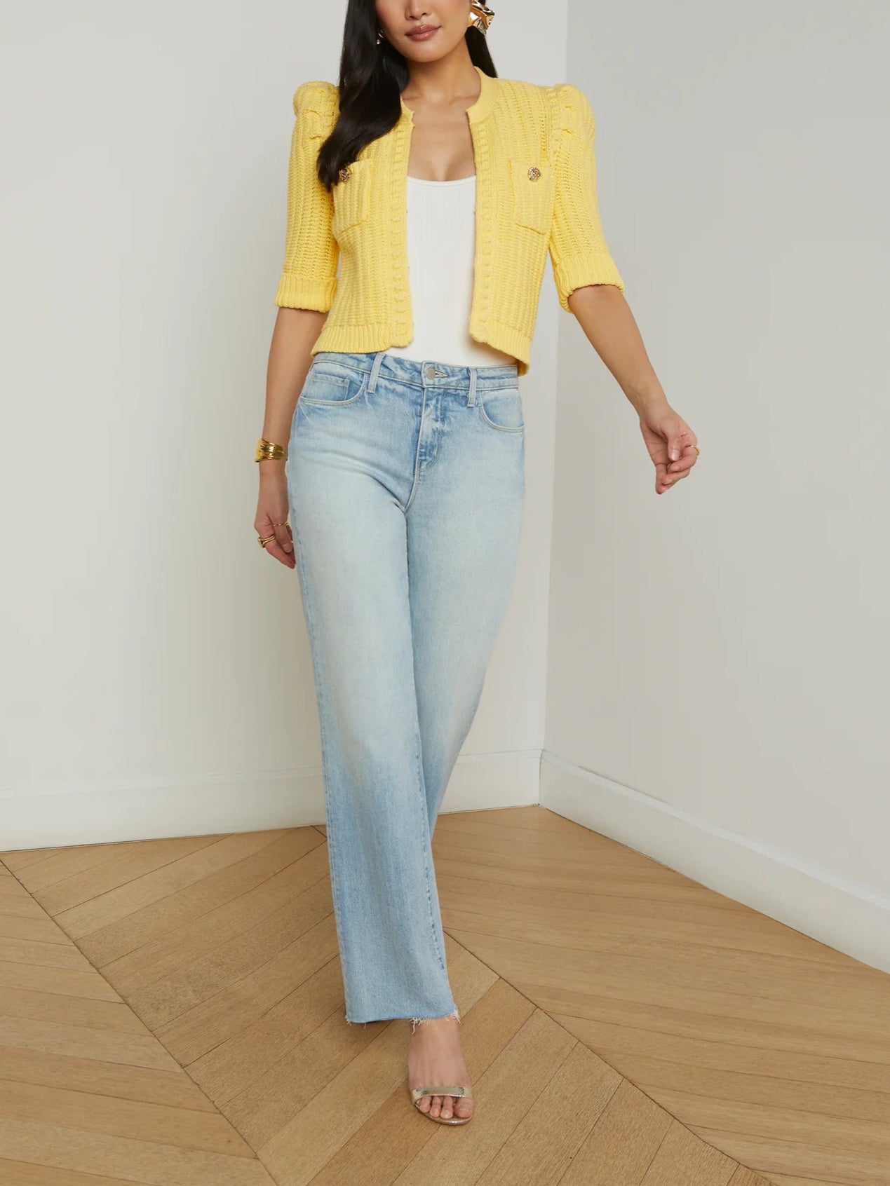 L'agence Delilah Crop Cardigan