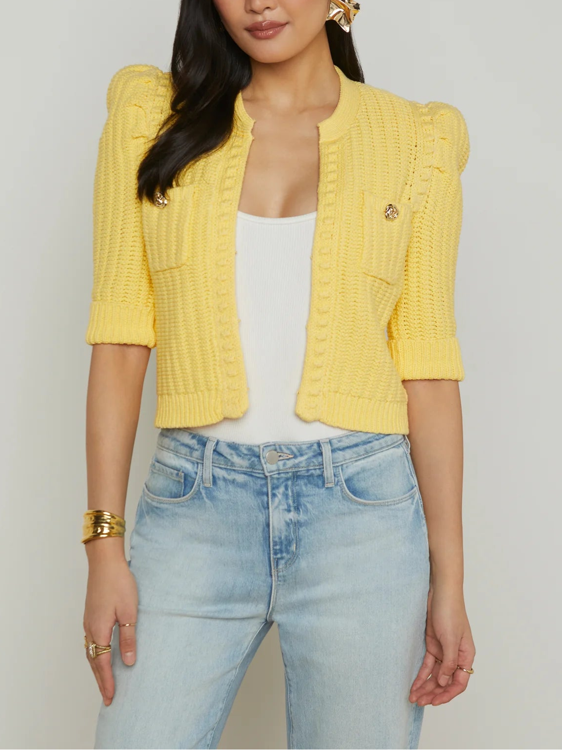 L'agence Delilah Crop Cardigan