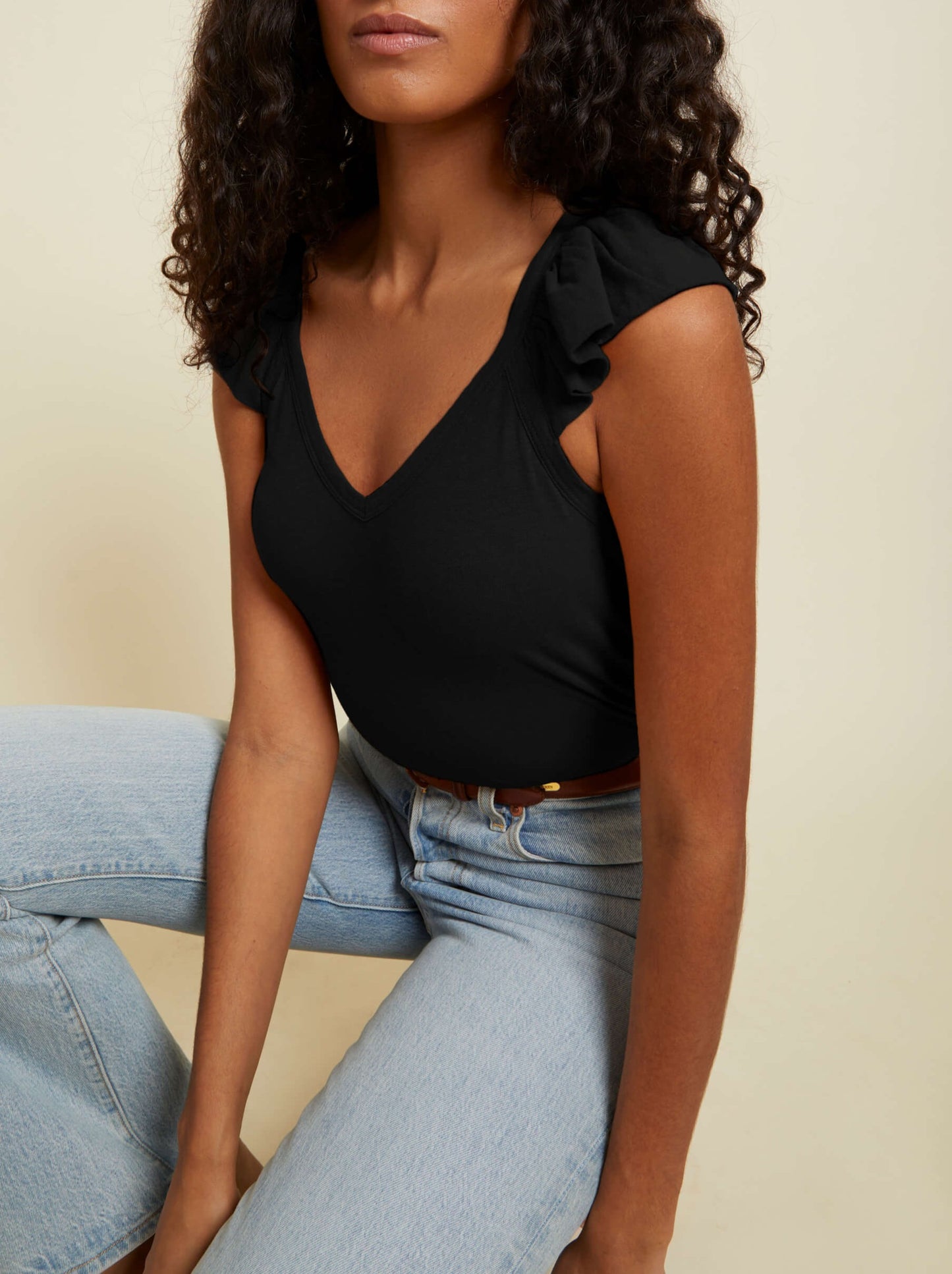 Nation LTD Aven Ruffled Cami