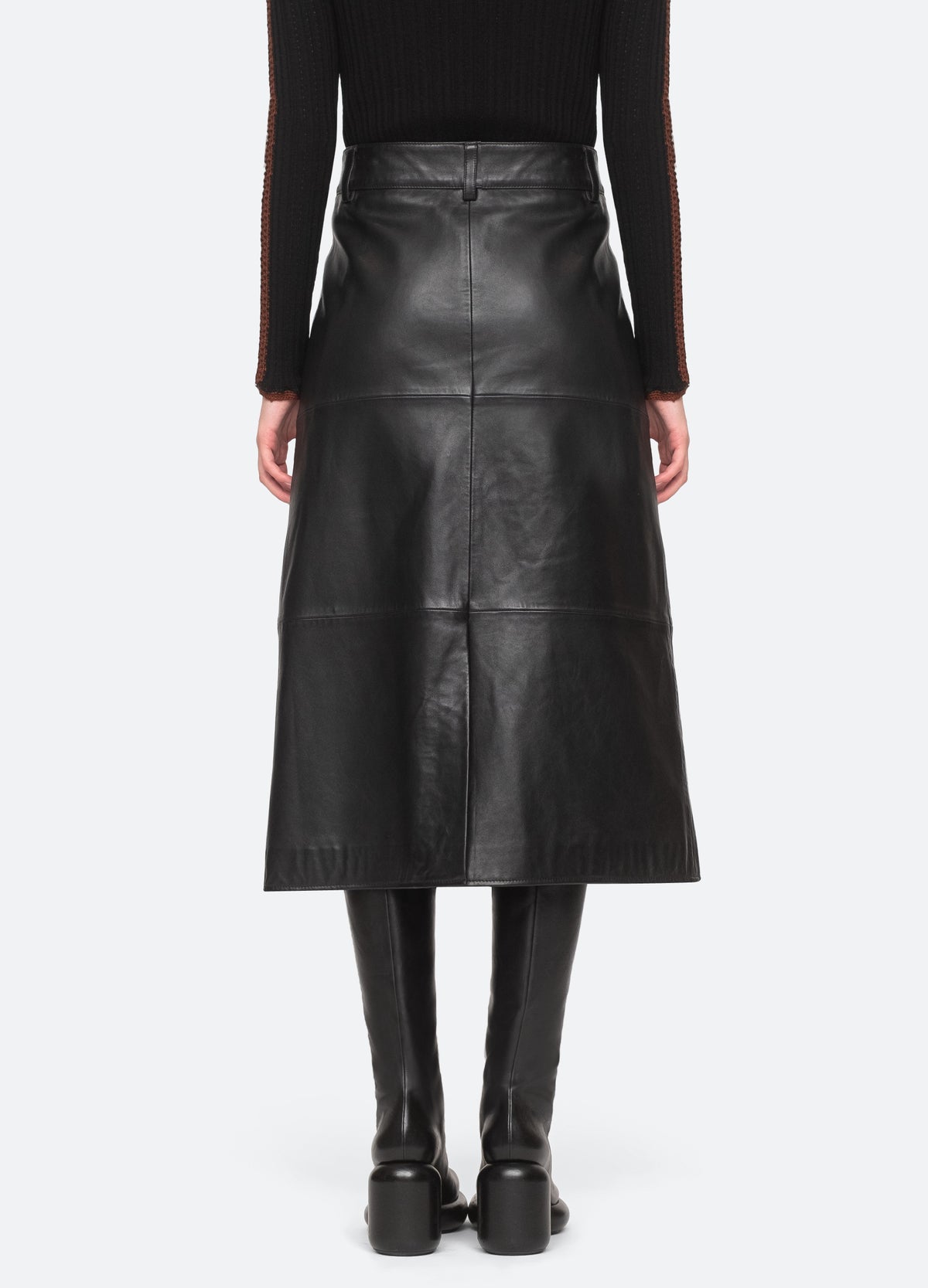 Sea Lilia Front Zip Skirt