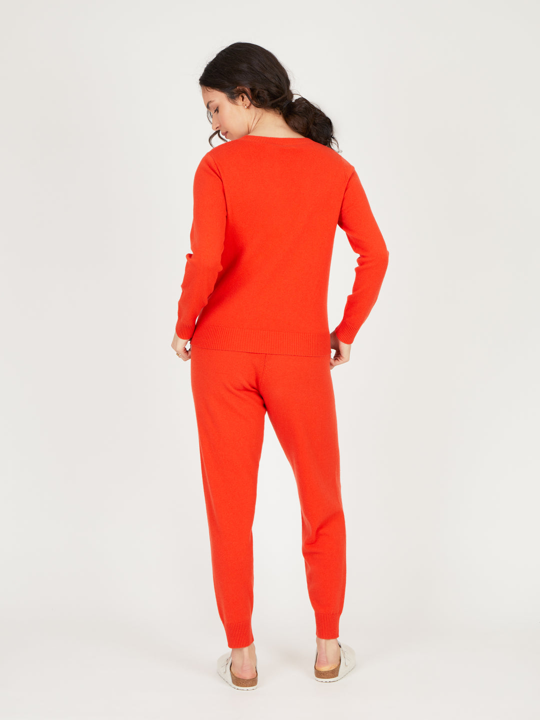 Cocoa Cashmere Crew Neck Sweater