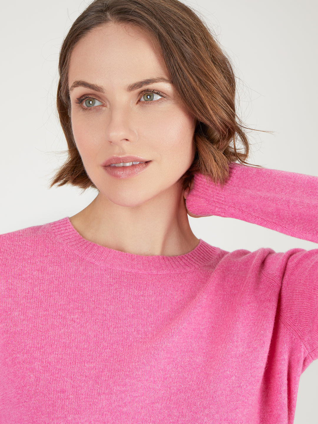 Cocoa Cashmere Crew Neck Sweater