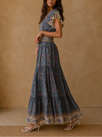 SALROSA Long Print Dress