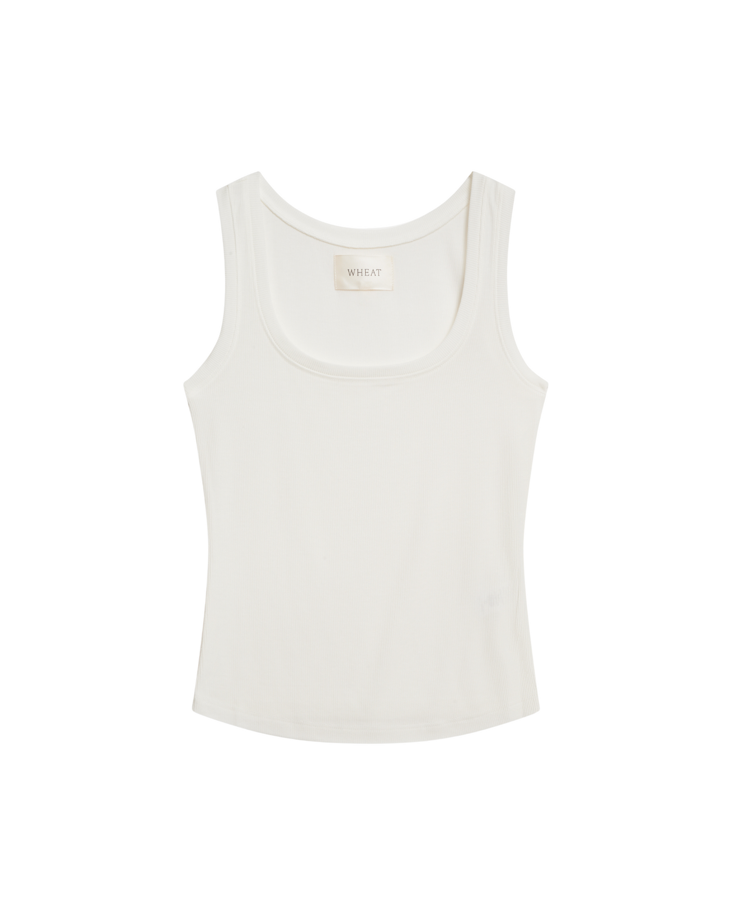 Wheat Franklin Ribbed Square Neck Tank