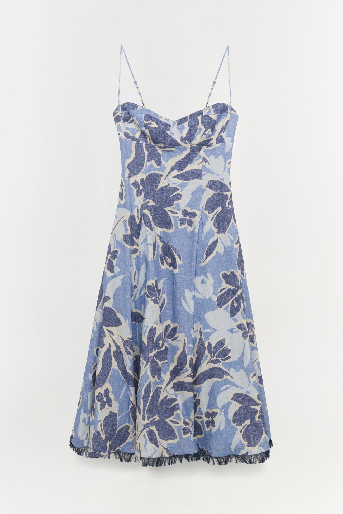 Simkhai Analise S/L Bustier Midi Dress