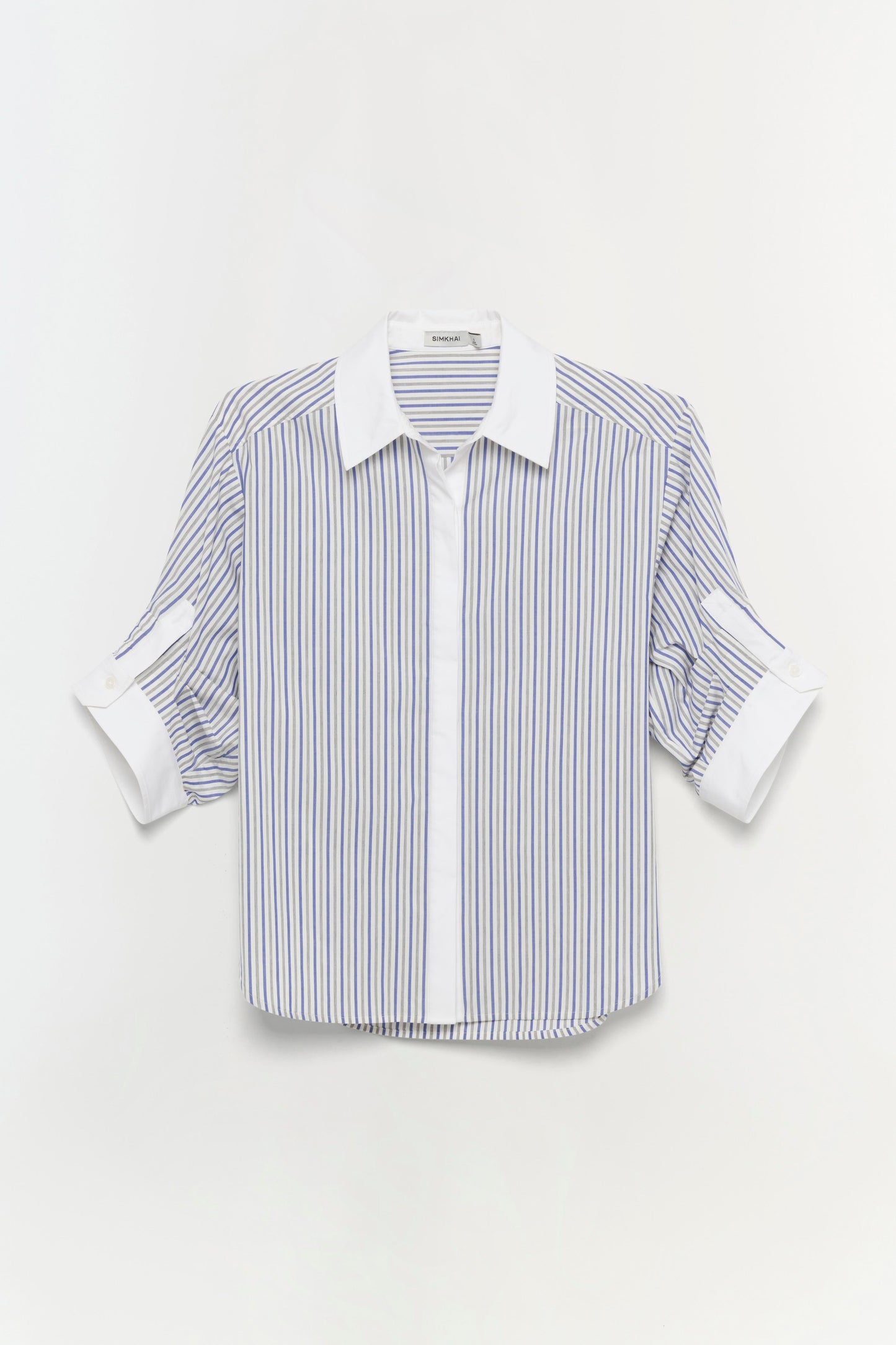Simkhai Gemma Three Quarter Sleeve Shirt