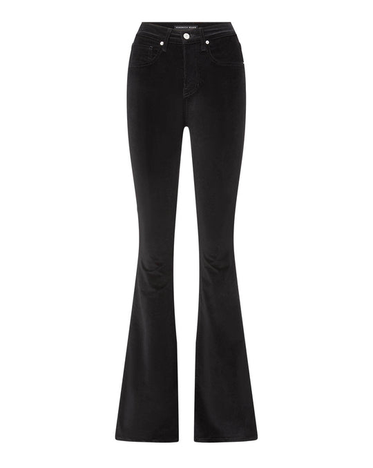 Veronica Beard Beverly Velvet Skinny Flare Jean