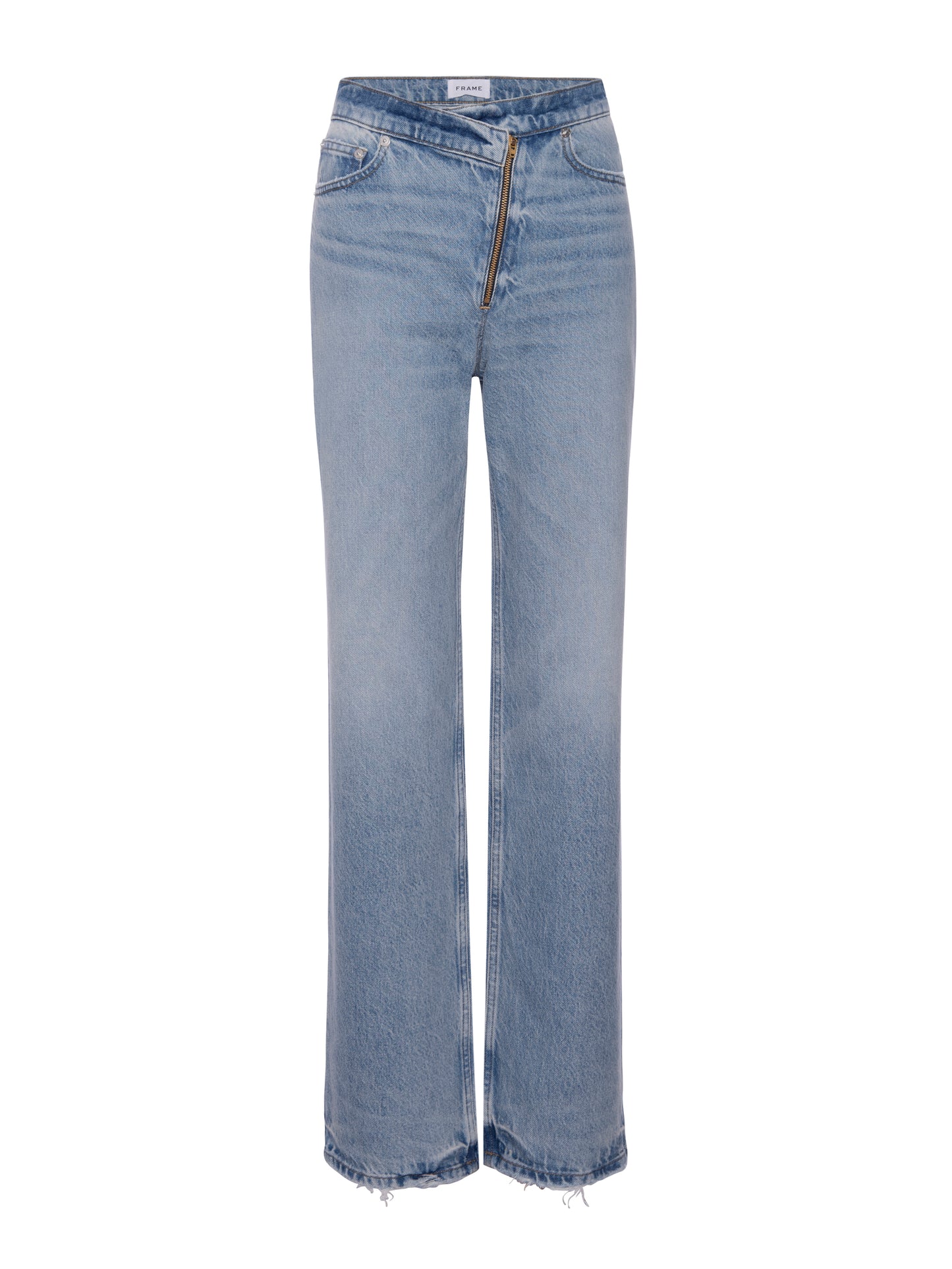 Frame Le Jane Crop Angled Zipper