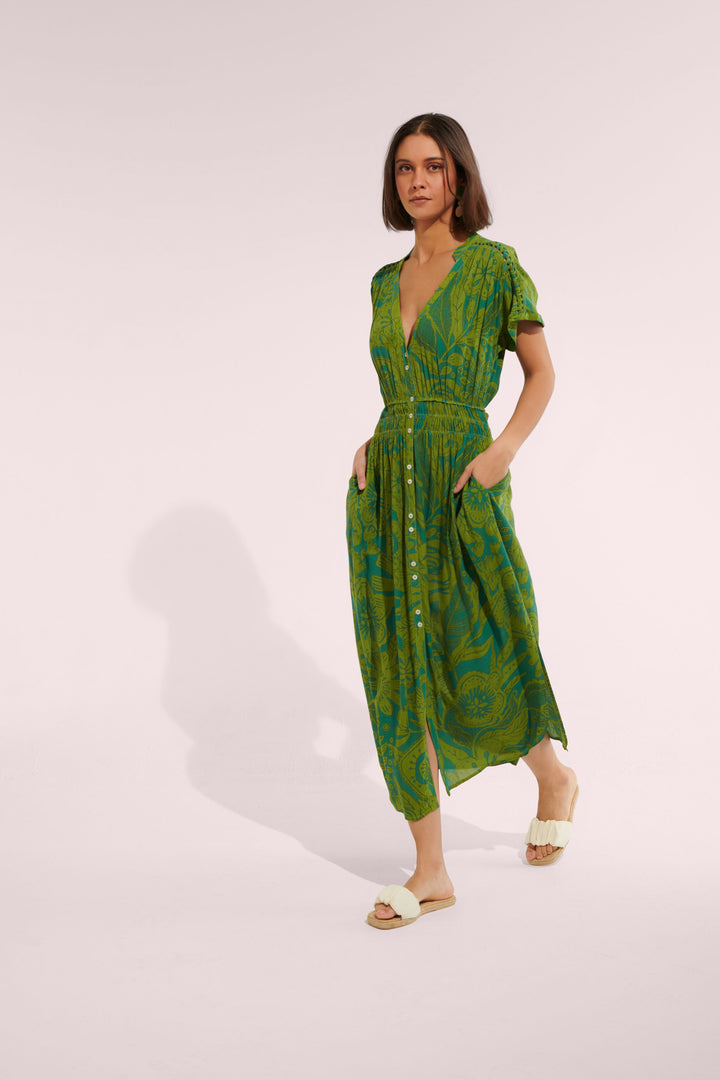 Poupette St Barth Becky Long Dress
