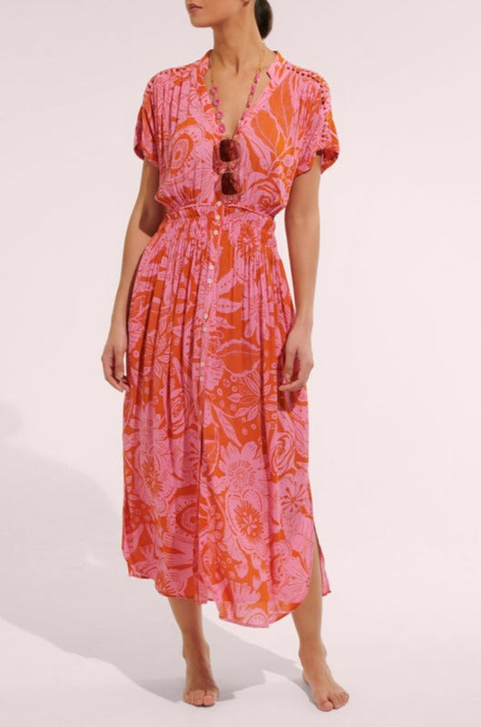 Poupette St Barth Becky Long Dress