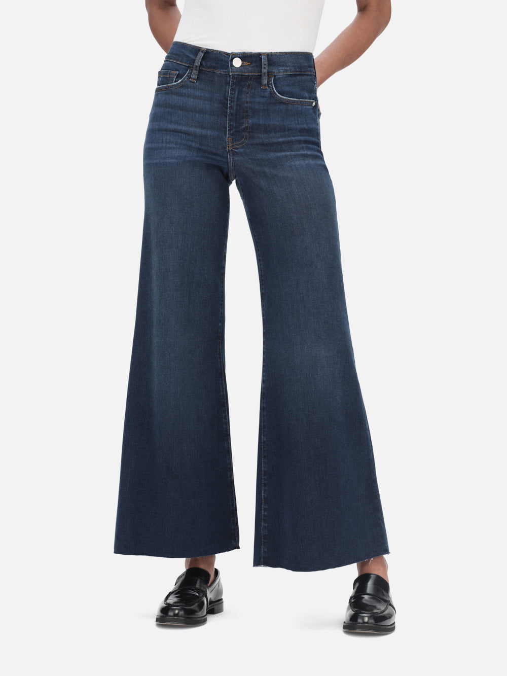 FRAME Le Palazzo Crop Jeans