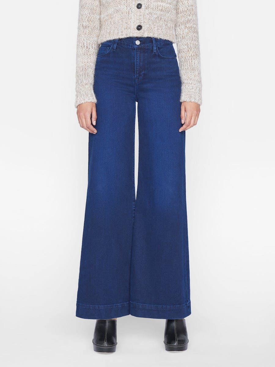 FRAME Le Palazzo Wide Hem Jeans