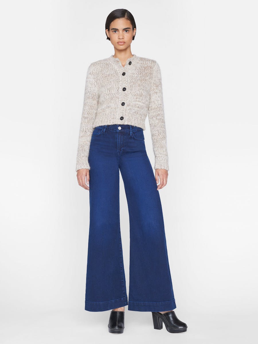 FRAME Le Palazzo Wide Hem Jeans
