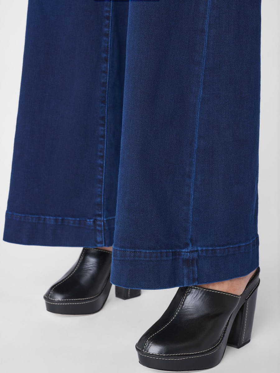 FRAME Le Palazzo Wide Hem Jeans